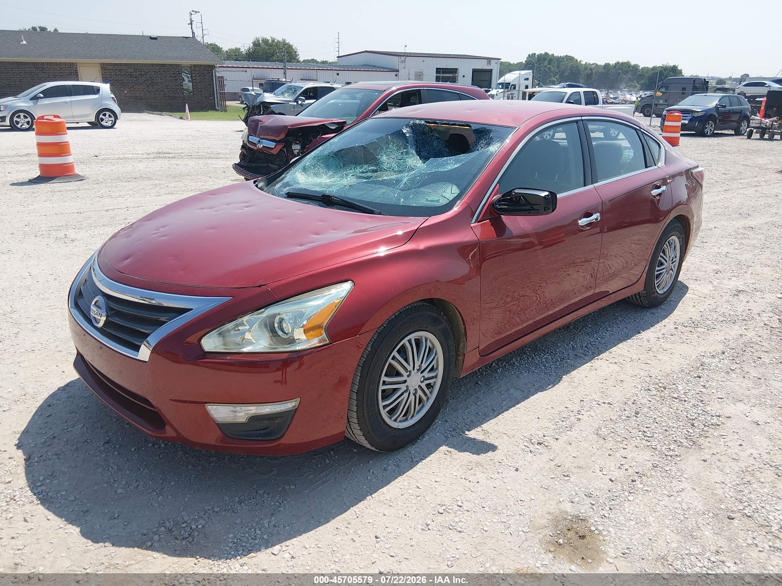 2015 Nissan Altima 2.5/2.5 S/2.5 Sl/2.5 Sv Red vin: 1N4AL3AP2FN865045