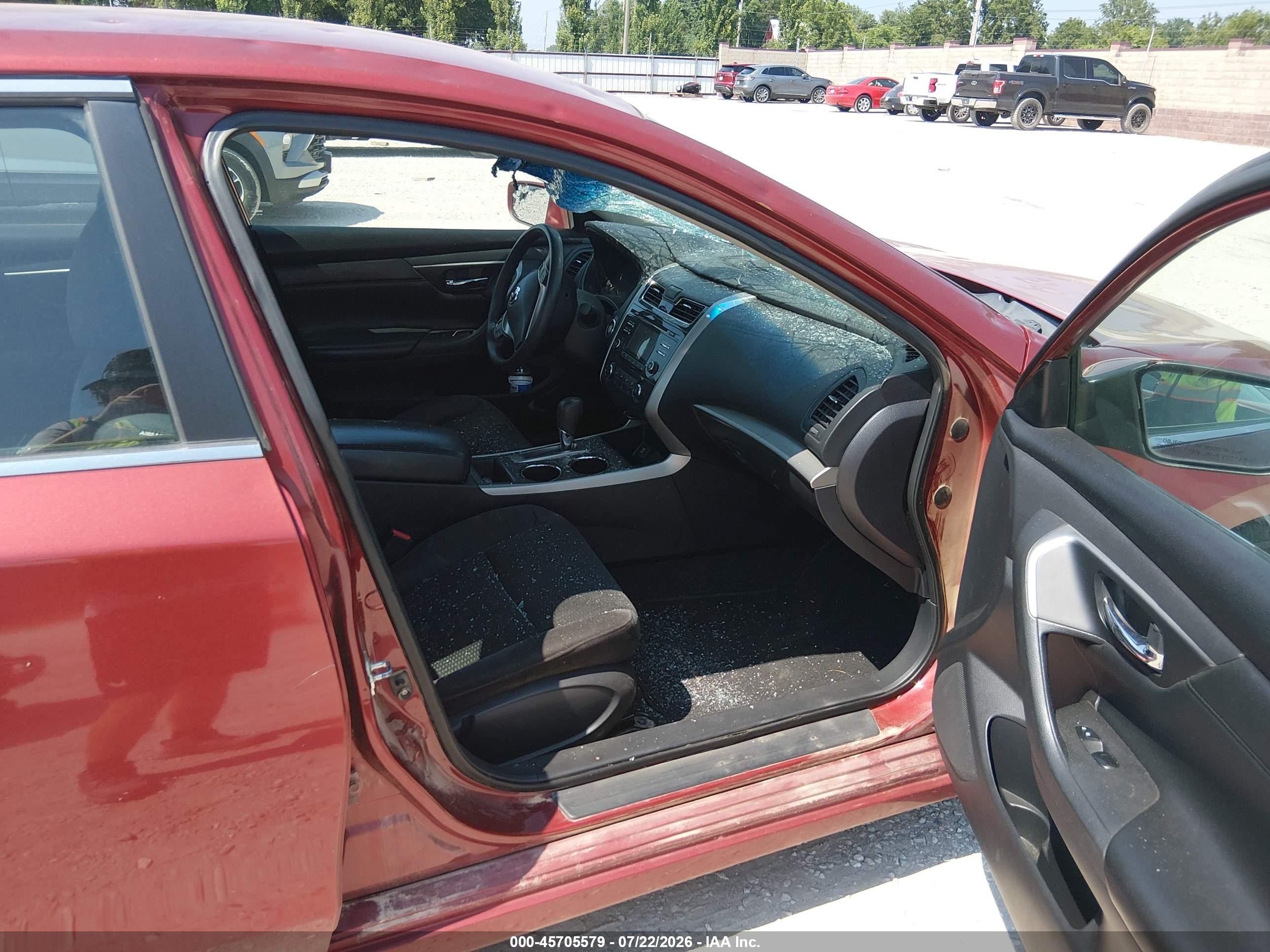 2015 Nissan Altima 2.5/2.5 S/2.5 Sl/2.5 Sv Red vin: 1N4AL3AP2FN865045