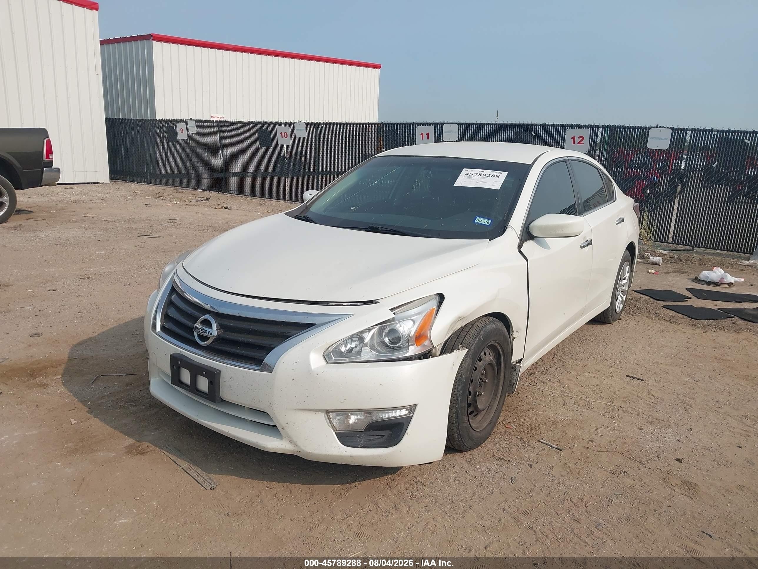 2015 Nissan Altima 2.5 S White vin: 1N4AL3AP2FN880175