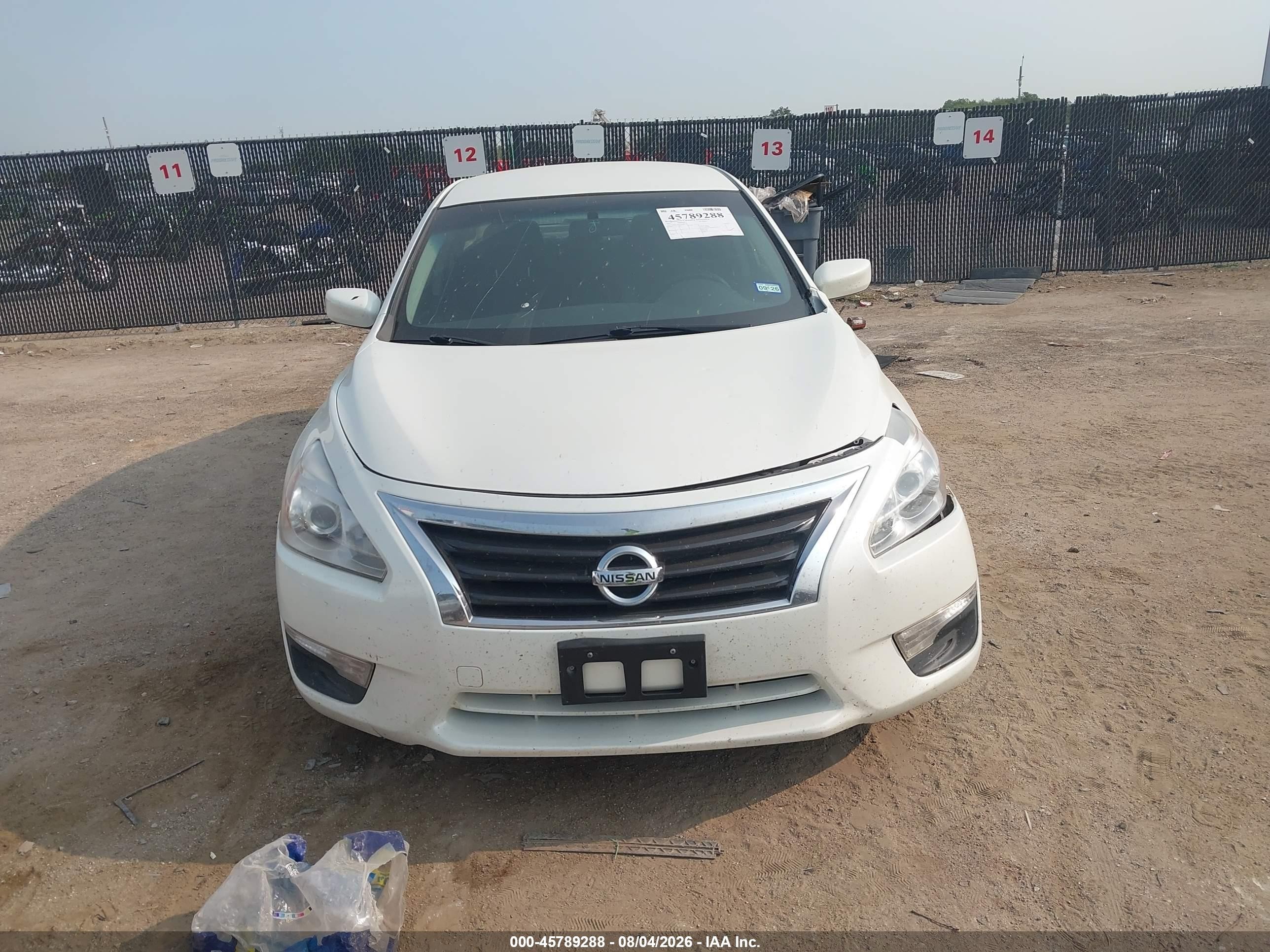 2015 Nissan Altima 2.5 S White vin: 1N4AL3AP2FN880175