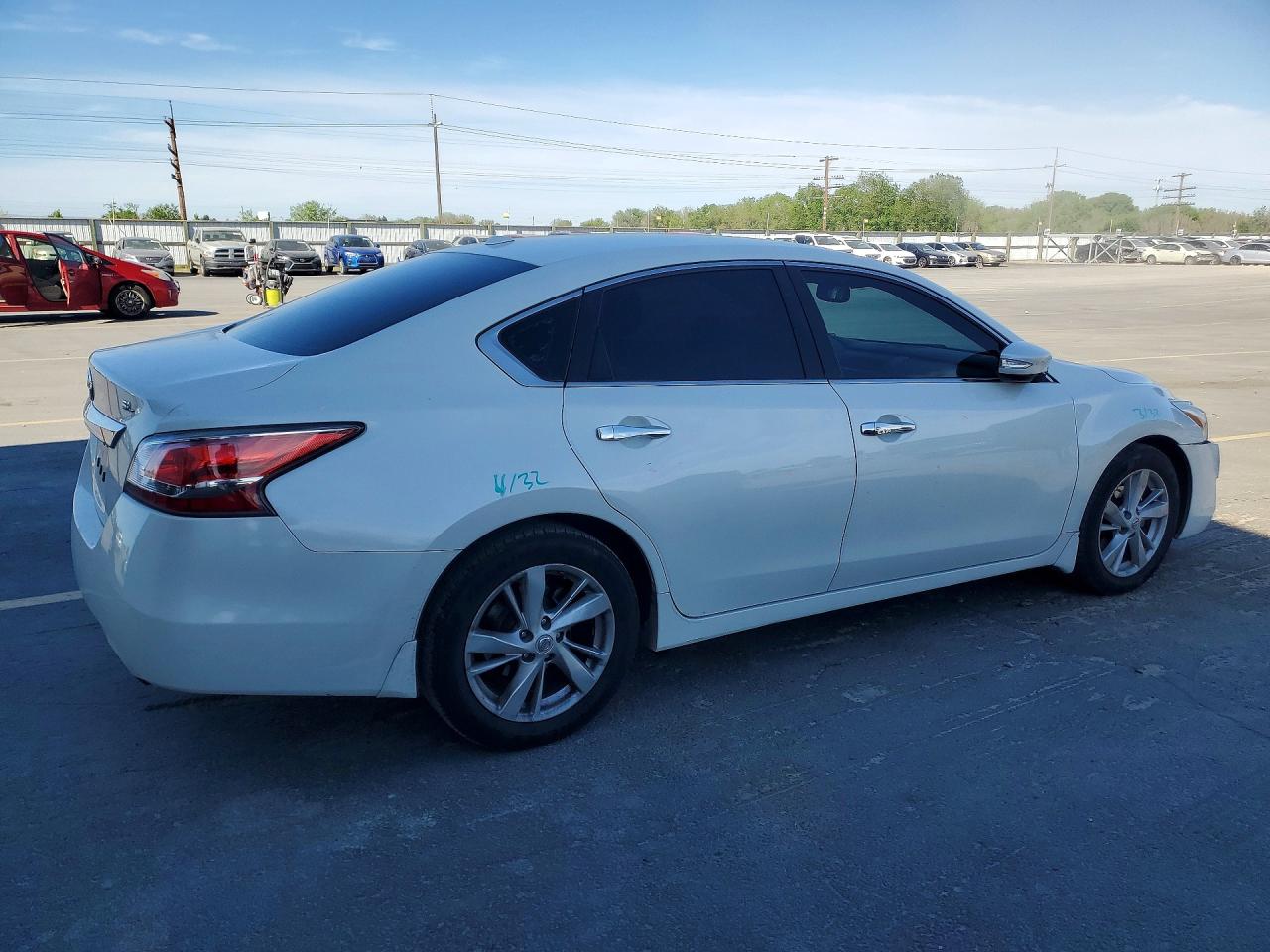 2015 Nissan Altima 2.5 Sl White vin: 1N4AL3AP2FN882086