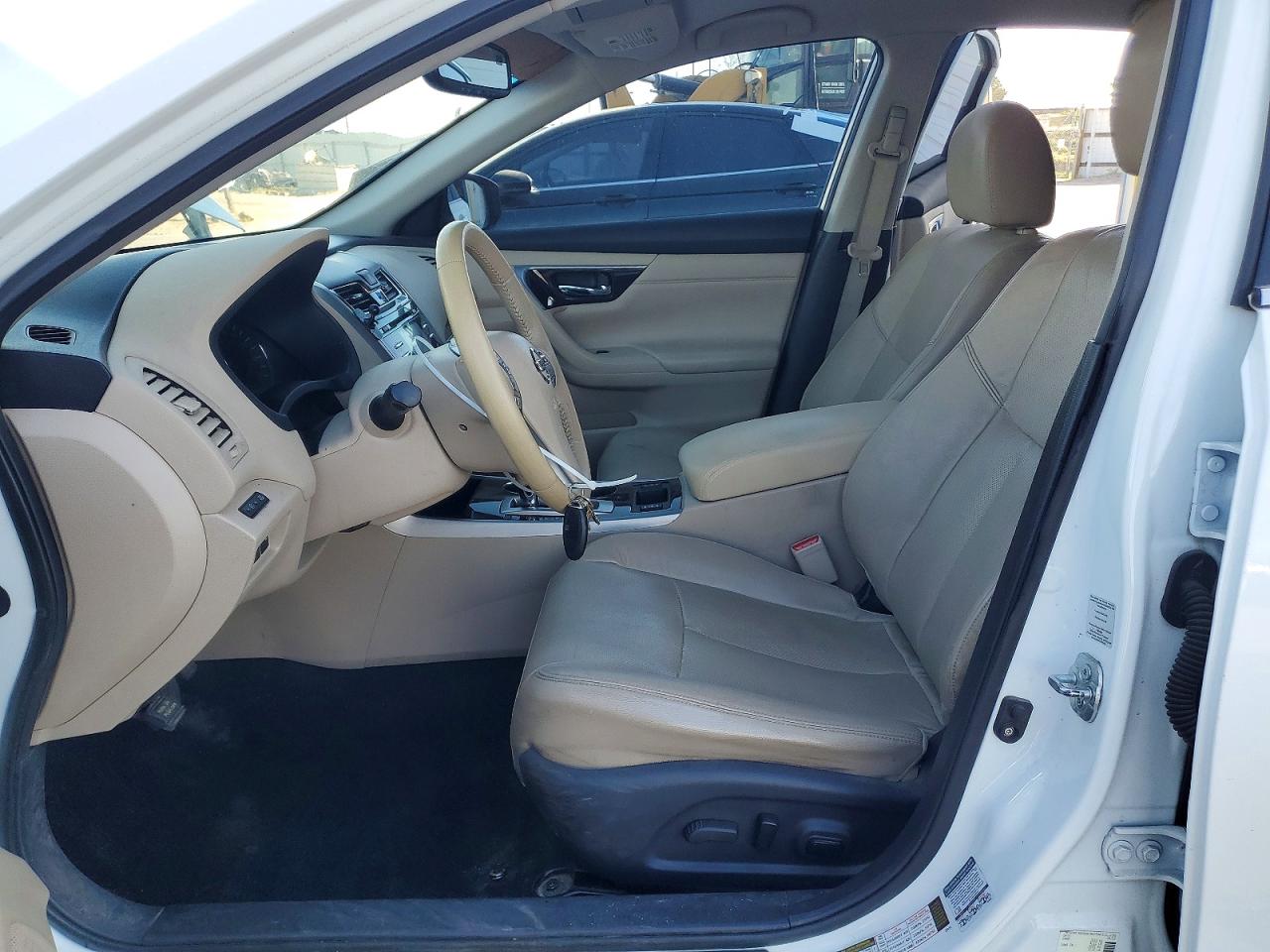 2015 Nissan Altima 2.5 Sl White vin: 1N4AL3AP2FN882086