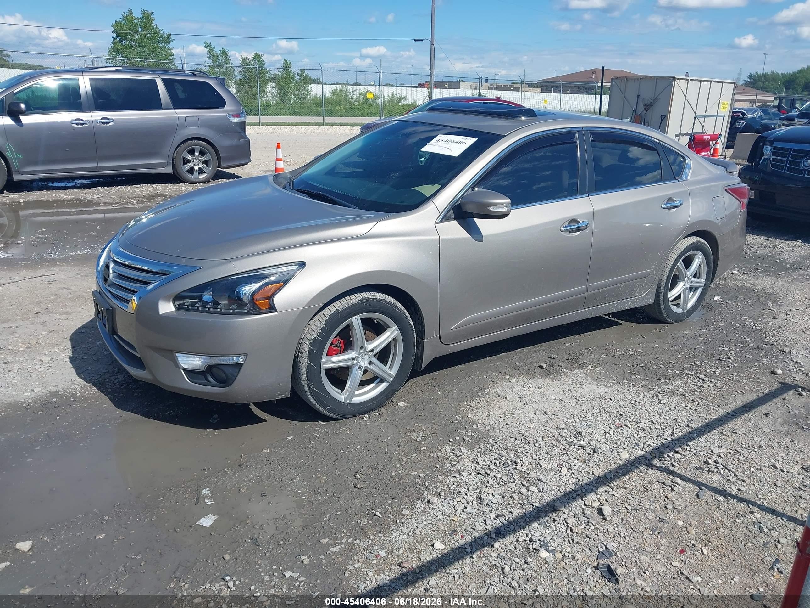 2015 Nissan Altima 2.5 Sl Gold vin: 1N4AL3AP2FN882931