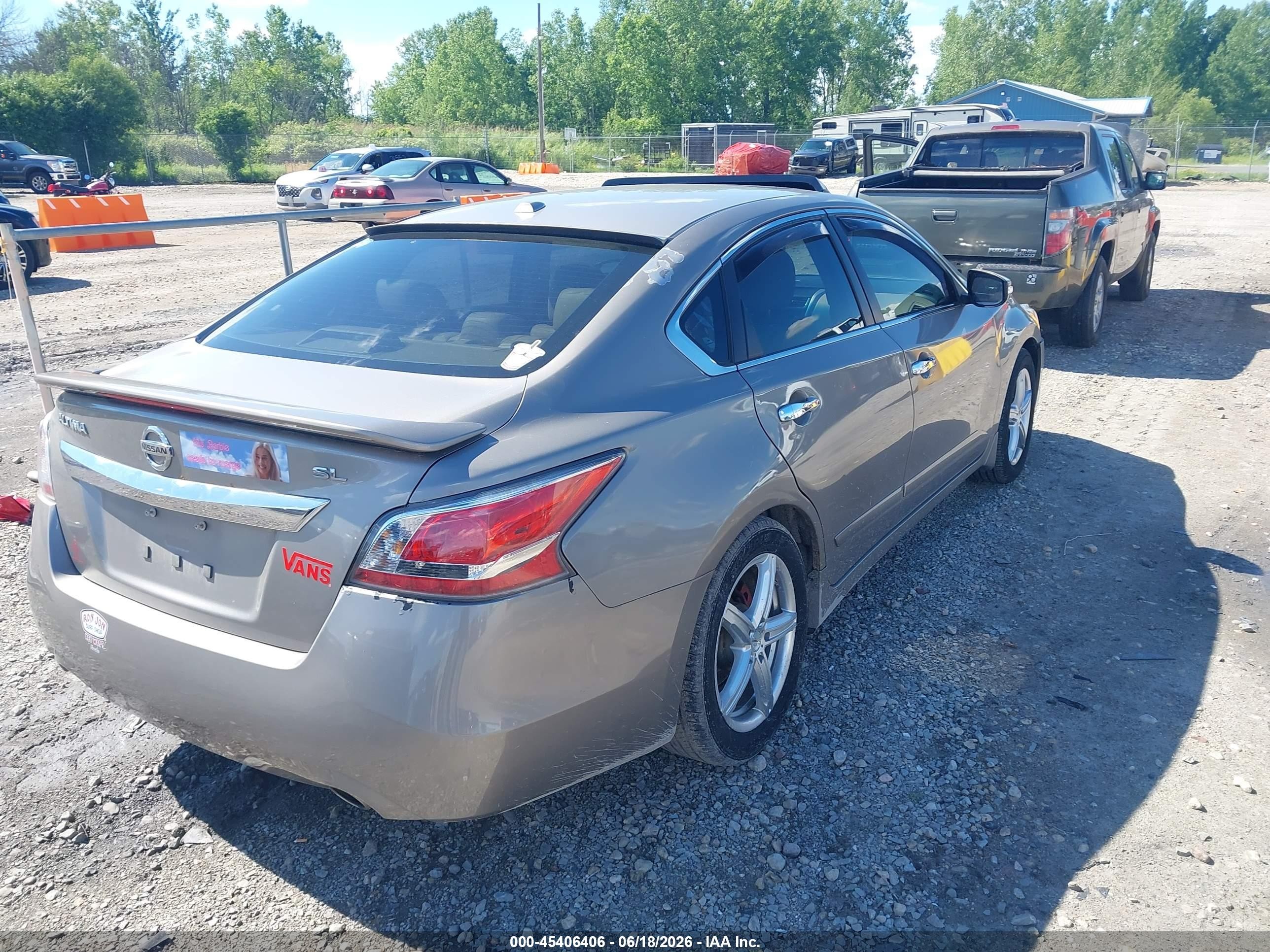 2015 Nissan Altima 2.5 Sl Gold vin: 1N4AL3AP2FN882931