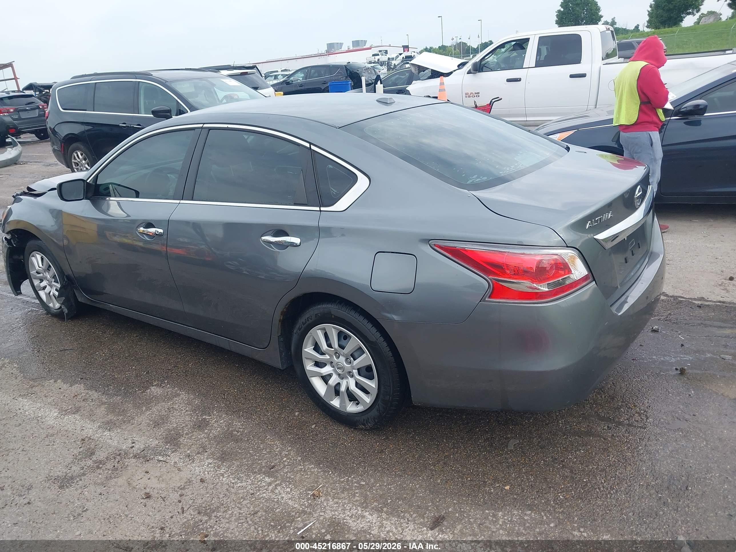 2015 Nissan Altima 2.5 S Gray vin: 1N4AL3AP2FN887224