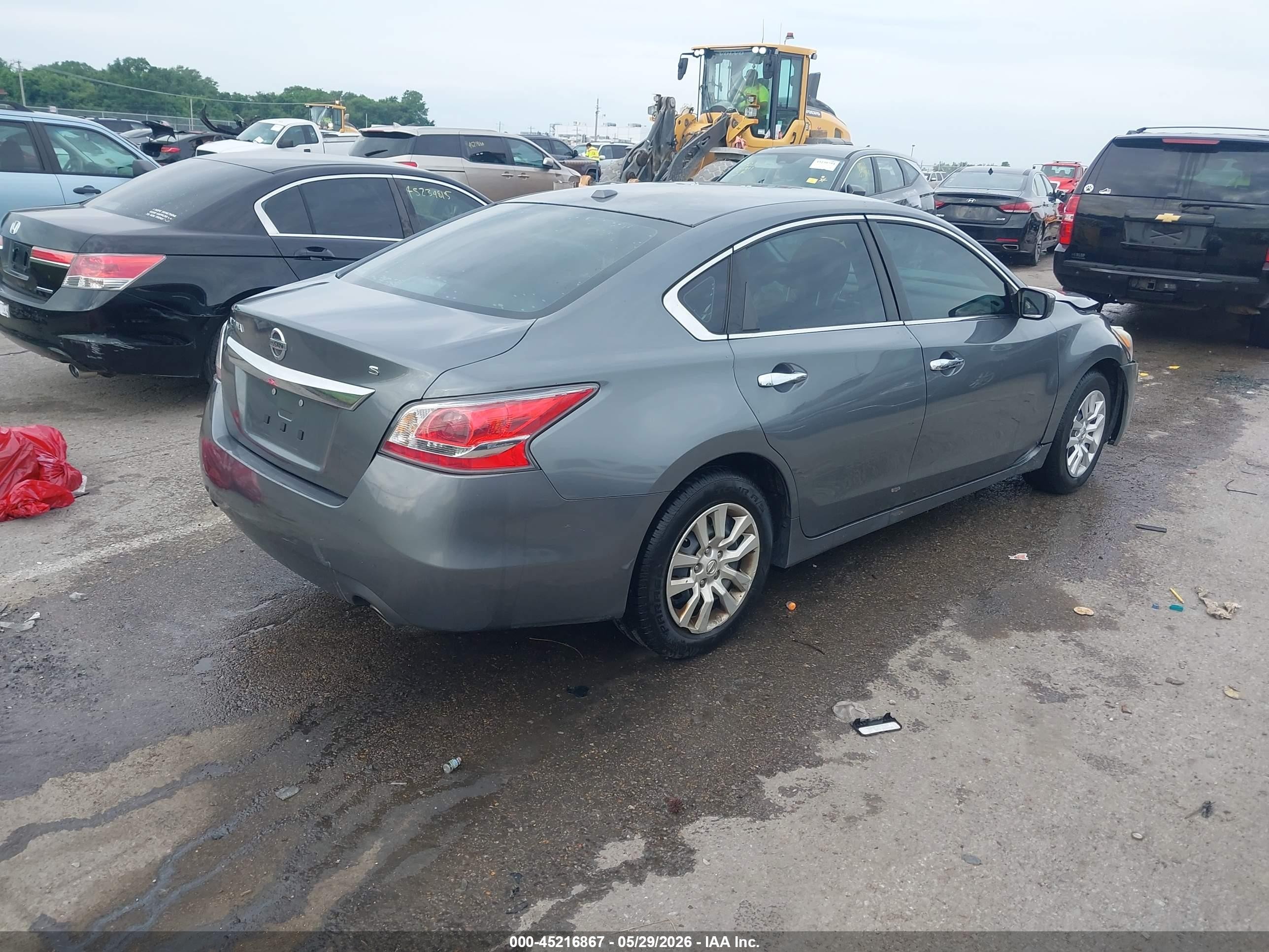 2015 Nissan Altima 2.5 S Gray vin: 1N4AL3AP2FN887224