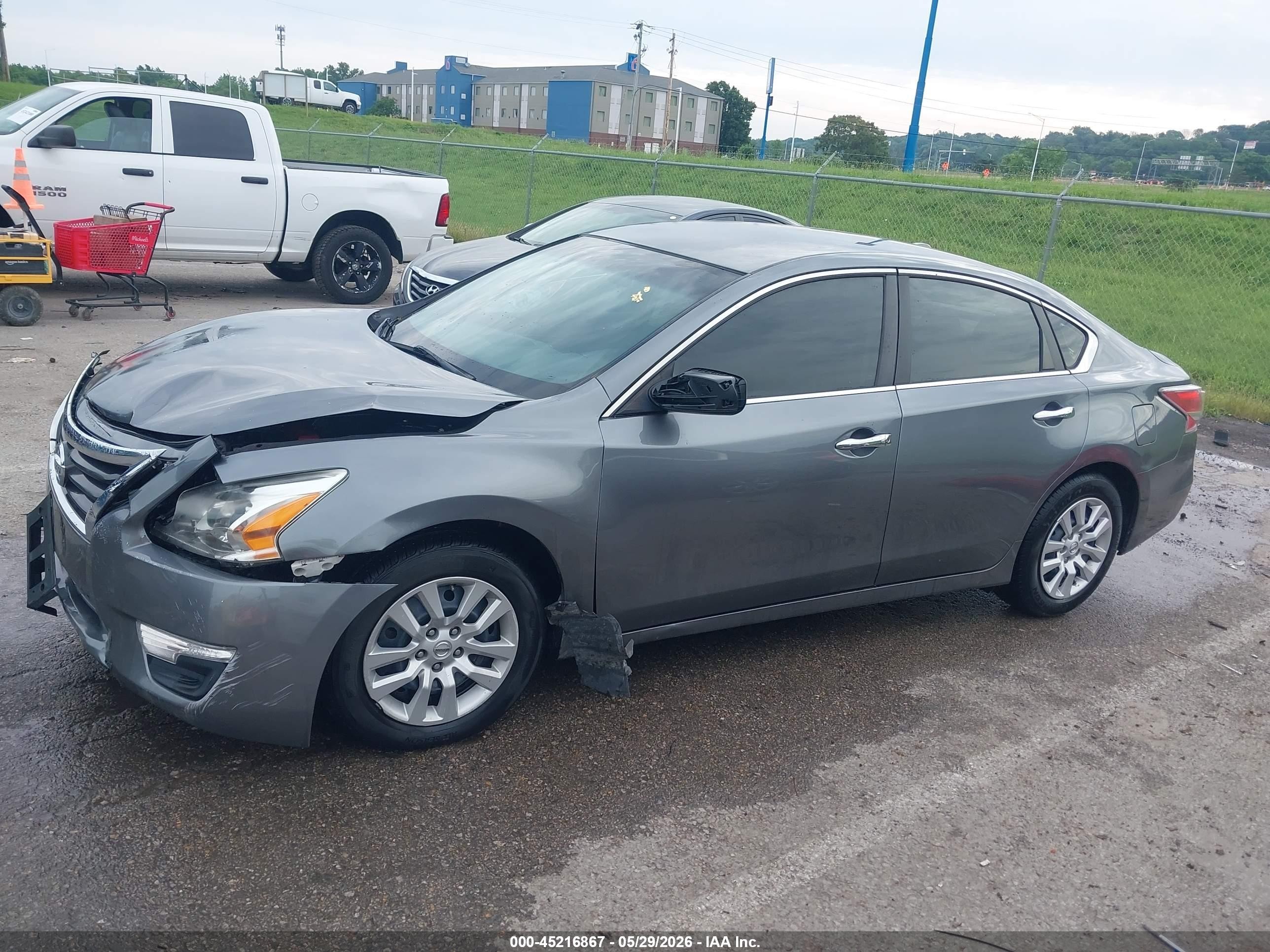 2015 Nissan Altima 2.5 S Gray vin: 1N4AL3AP2FN887224