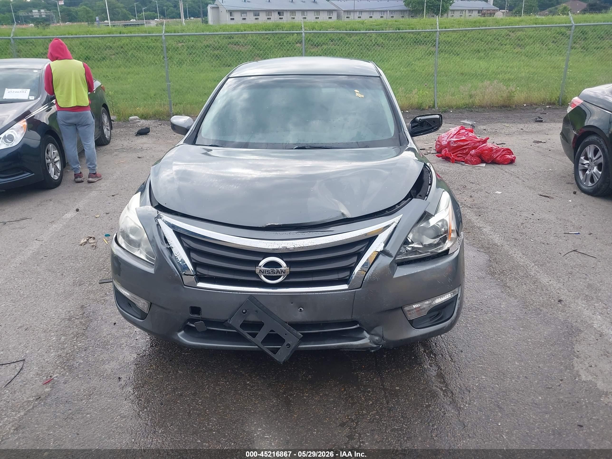 2015 Nissan Altima 2.5 S Gray vin: 1N4AL3AP2FN887224