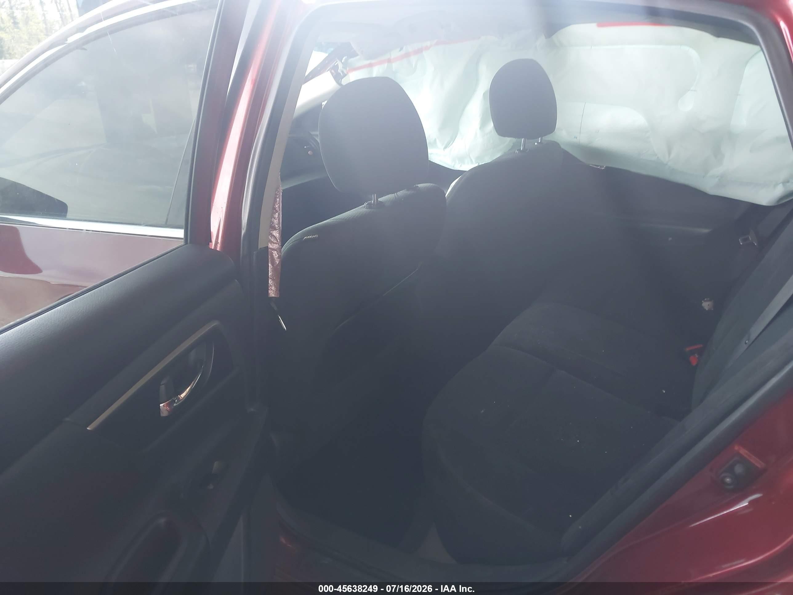 2015 Nissan Altima Red vin: 1N4AL3AP2FN887689
