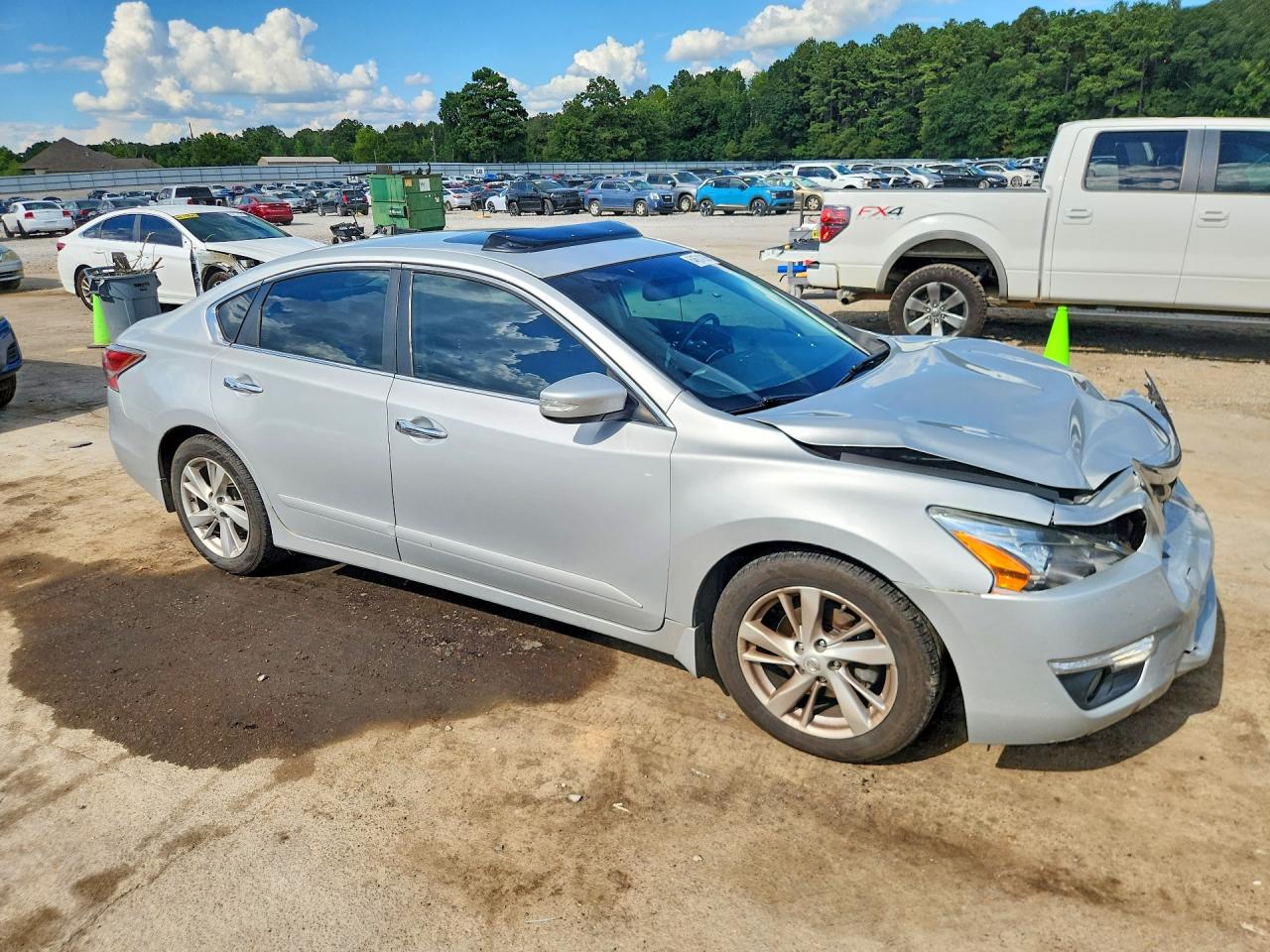 2015 Nissan Altima 2.5 Sl Gray vin: 1N4AL3AP2FN888146