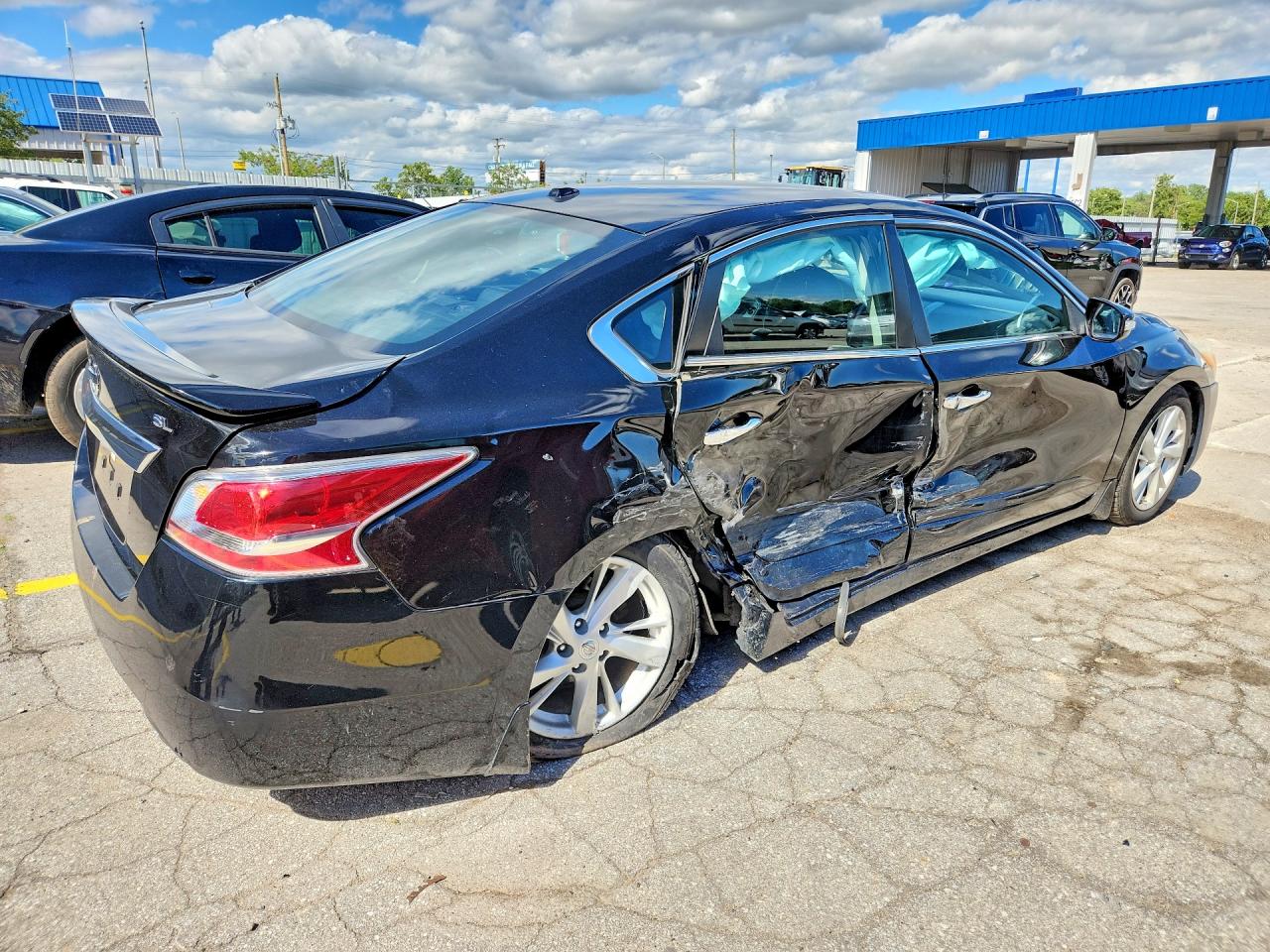 2015 Nissan Altima 2.5 Sl Black vin: 1N4AL3AP2FN893993