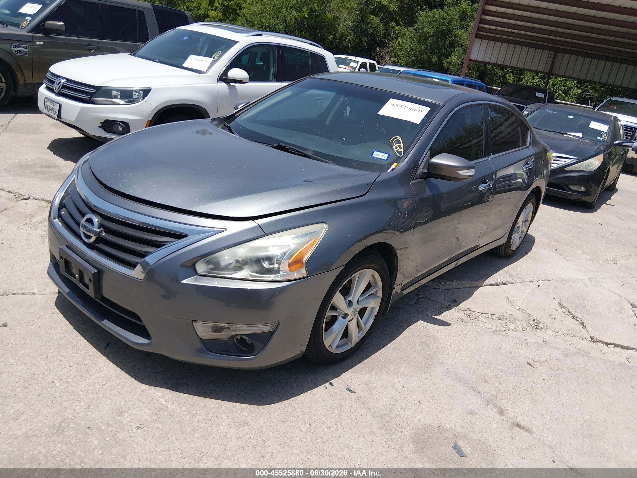 2015 Nissan Altima 2.5 Sl Gray vin: 1N4AL3AP2FN895663