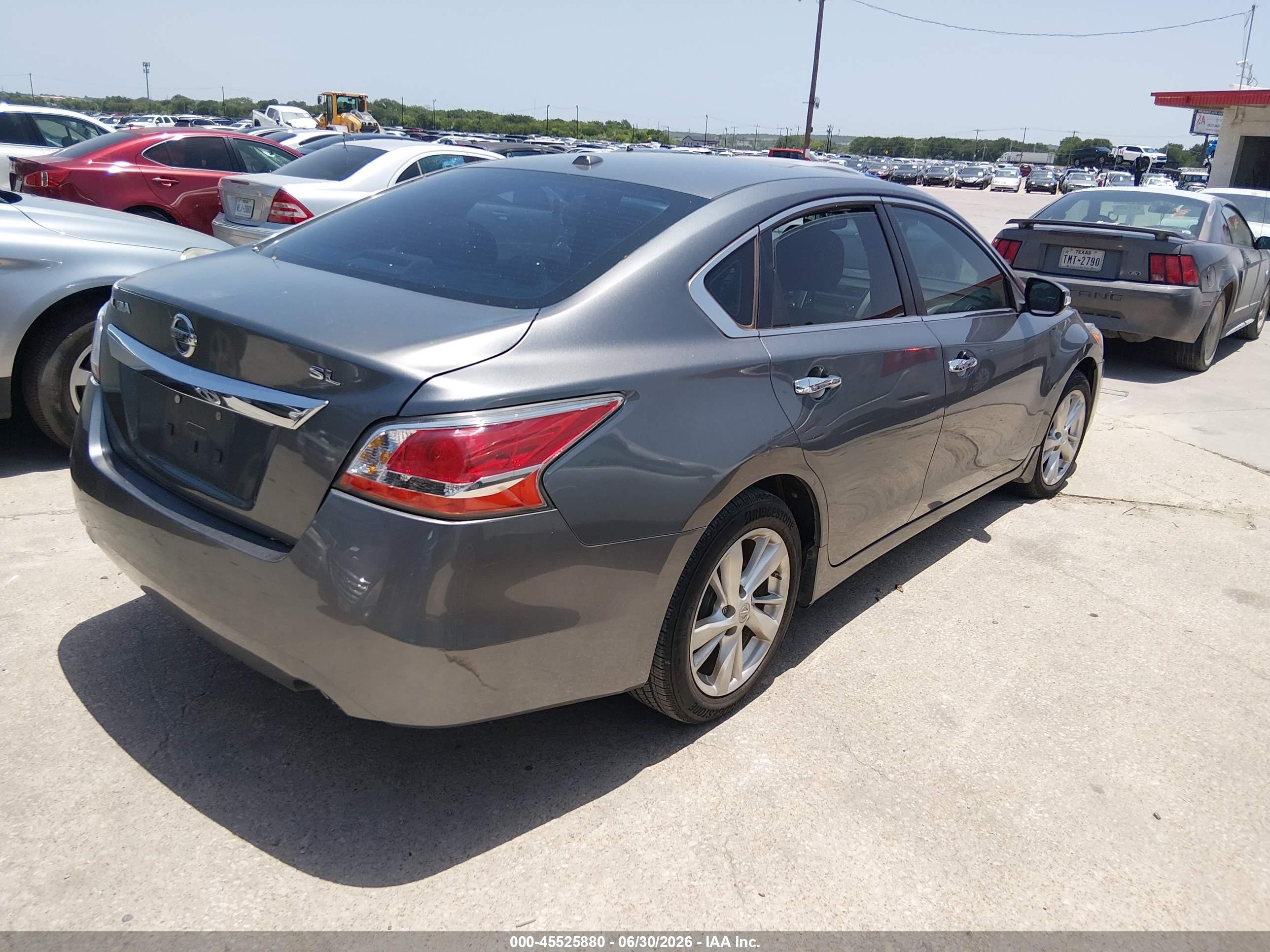 2015 Nissan Altima 2.5 Sl Gray vin: 1N4AL3AP2FN895663