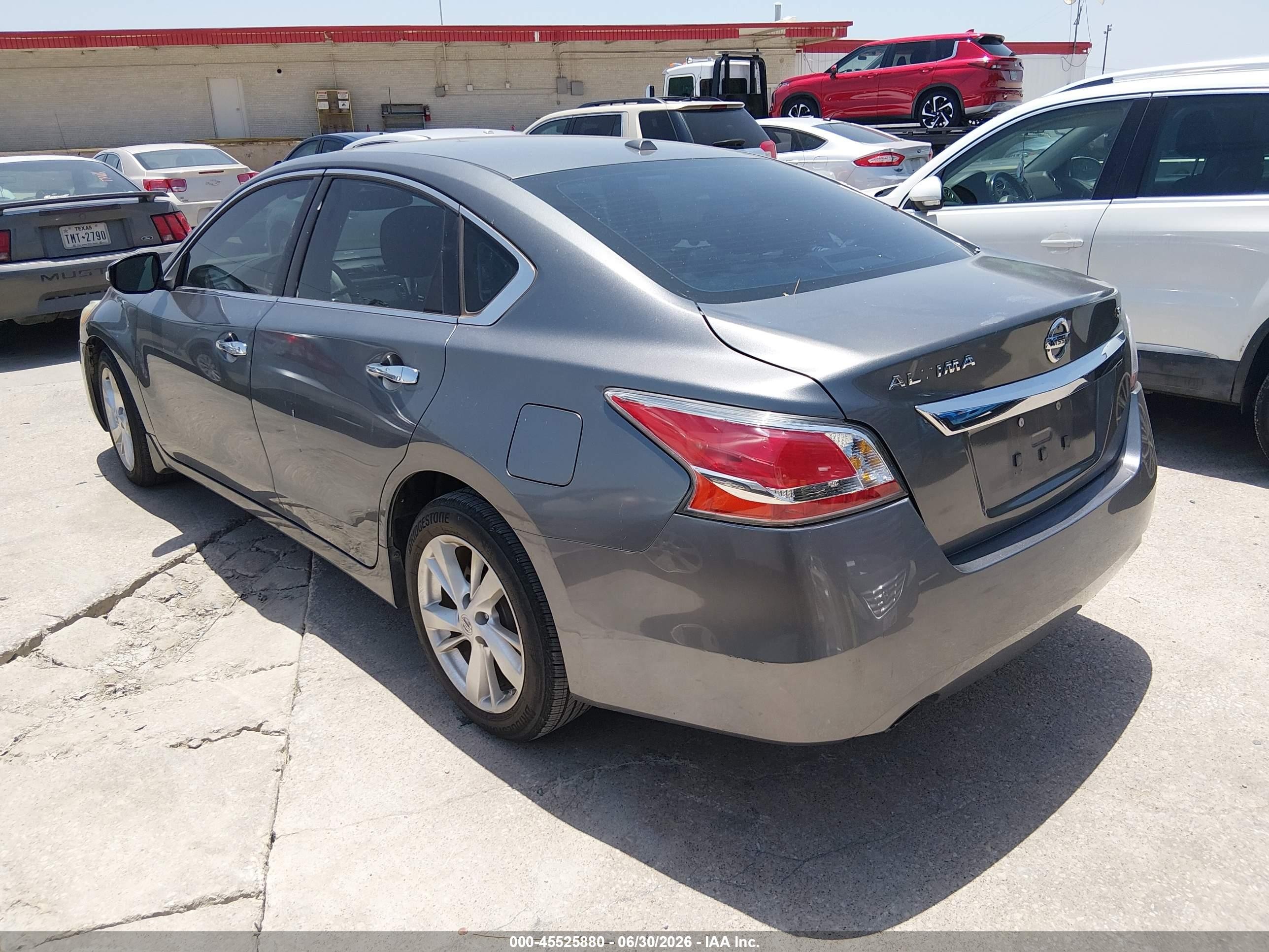 2015 Nissan Altima 2.5 Sl Gray vin: 1N4AL3AP2FN895663