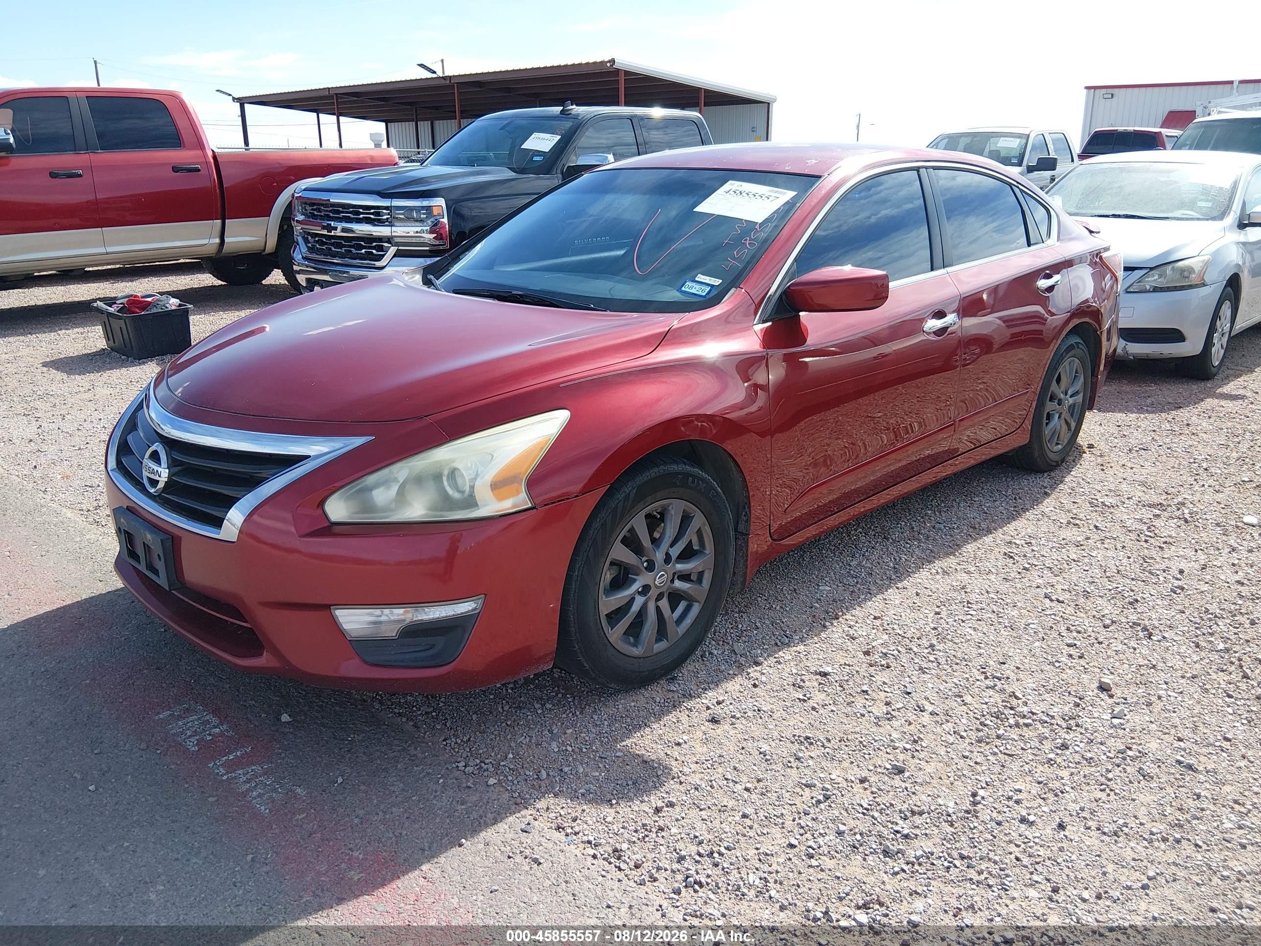 2015 Nissan Altima 2.5 S Red vin: 1N4AL3AP2FN898501