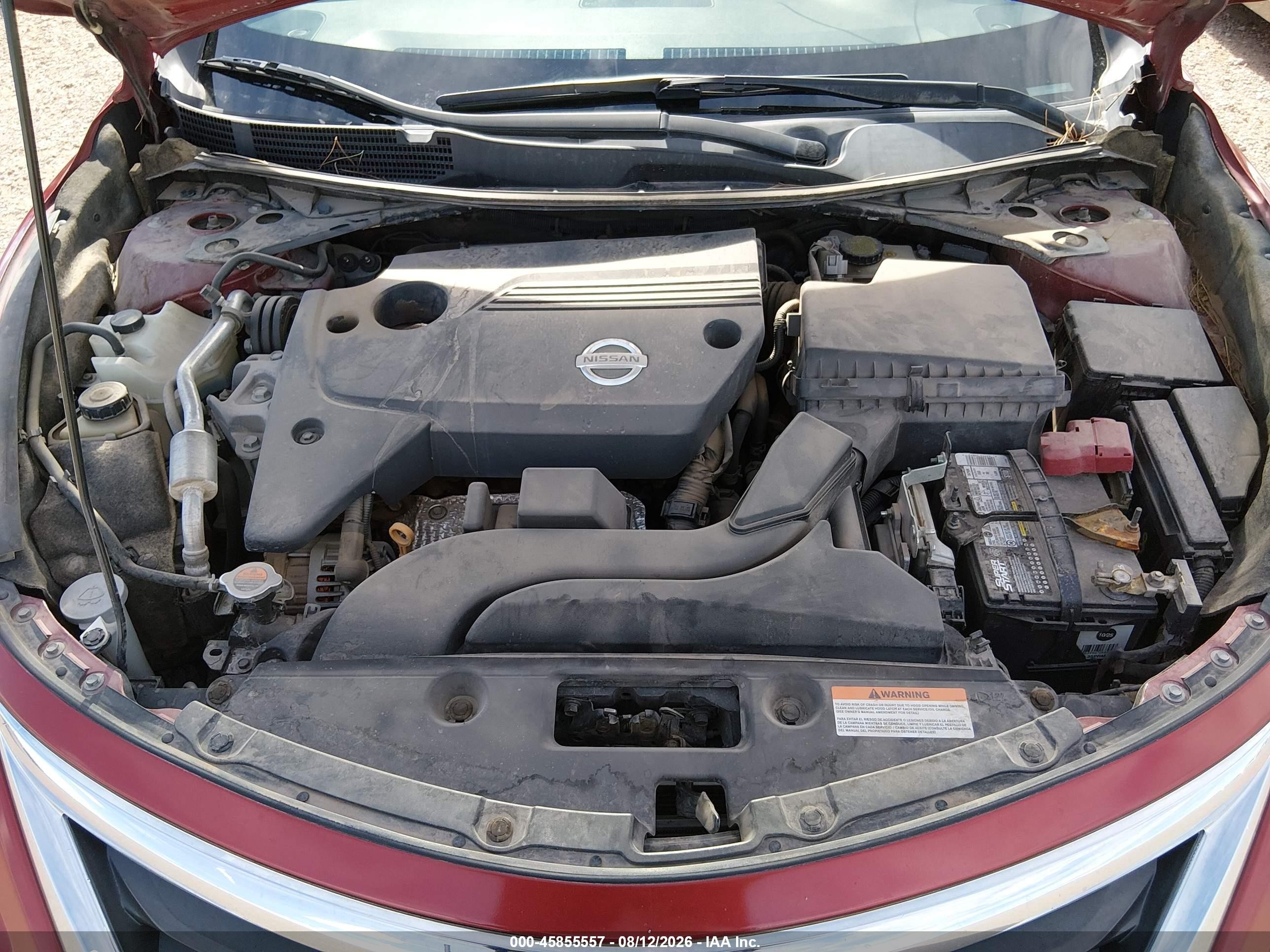 2015 Nissan Altima 2.5 S Red vin: 1N4AL3AP2FN898501