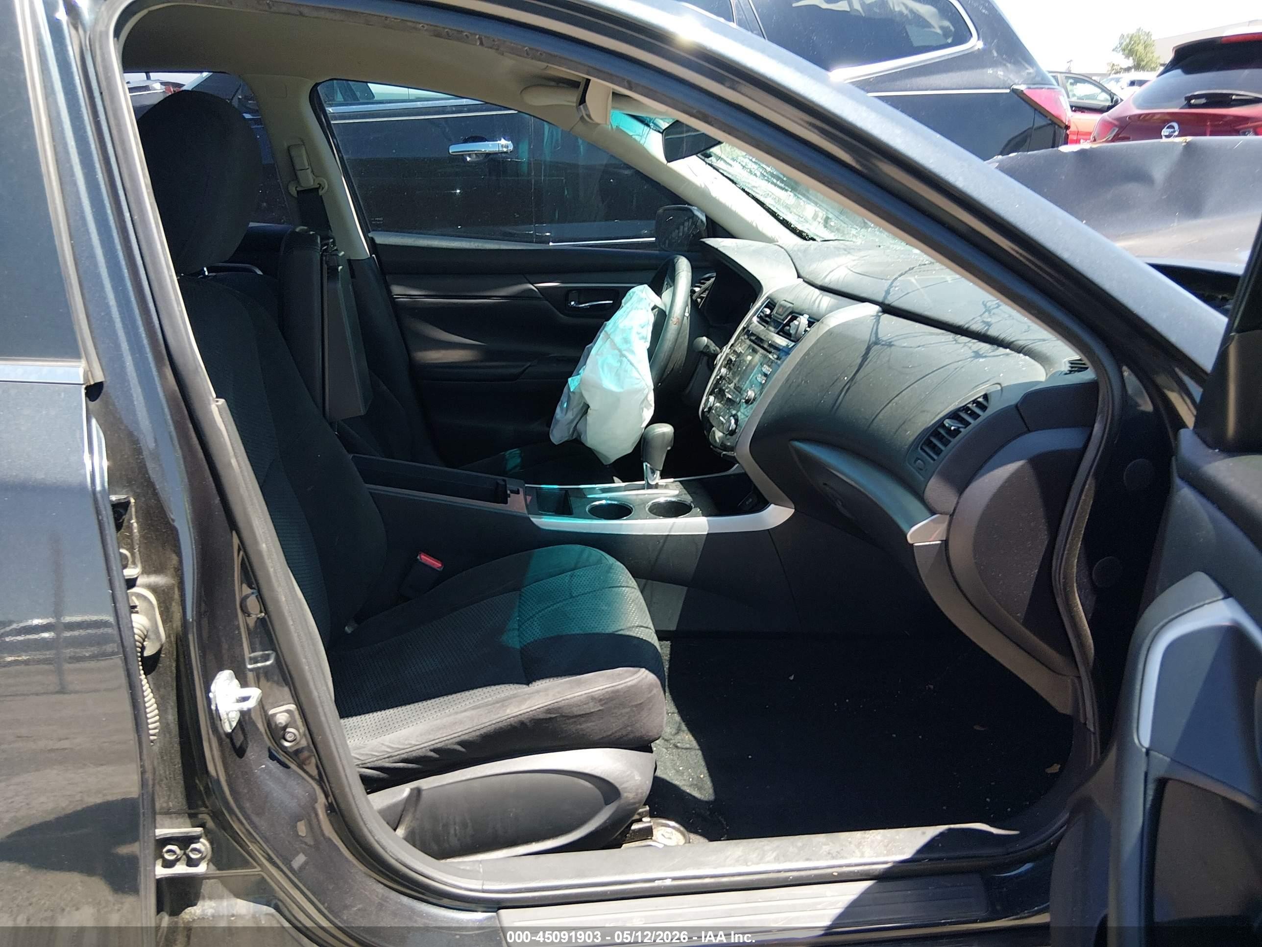 2015 Nissan Altima 2.5 S Black vin: 1N4AL3AP2FN904524