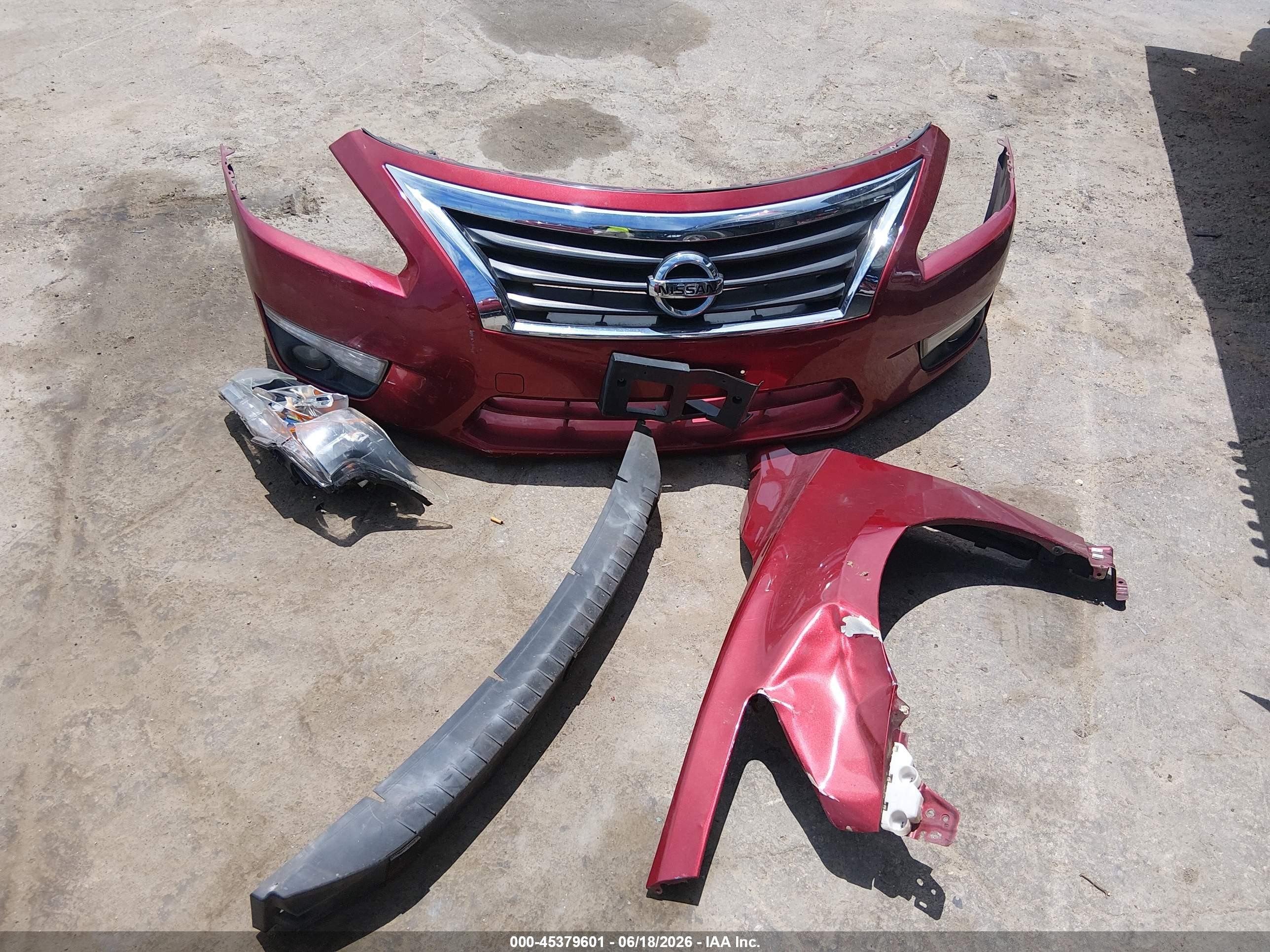 2015 Nissan Altima 2.5 Sl Burgundy vin: 1N4AL3AP2FN907150