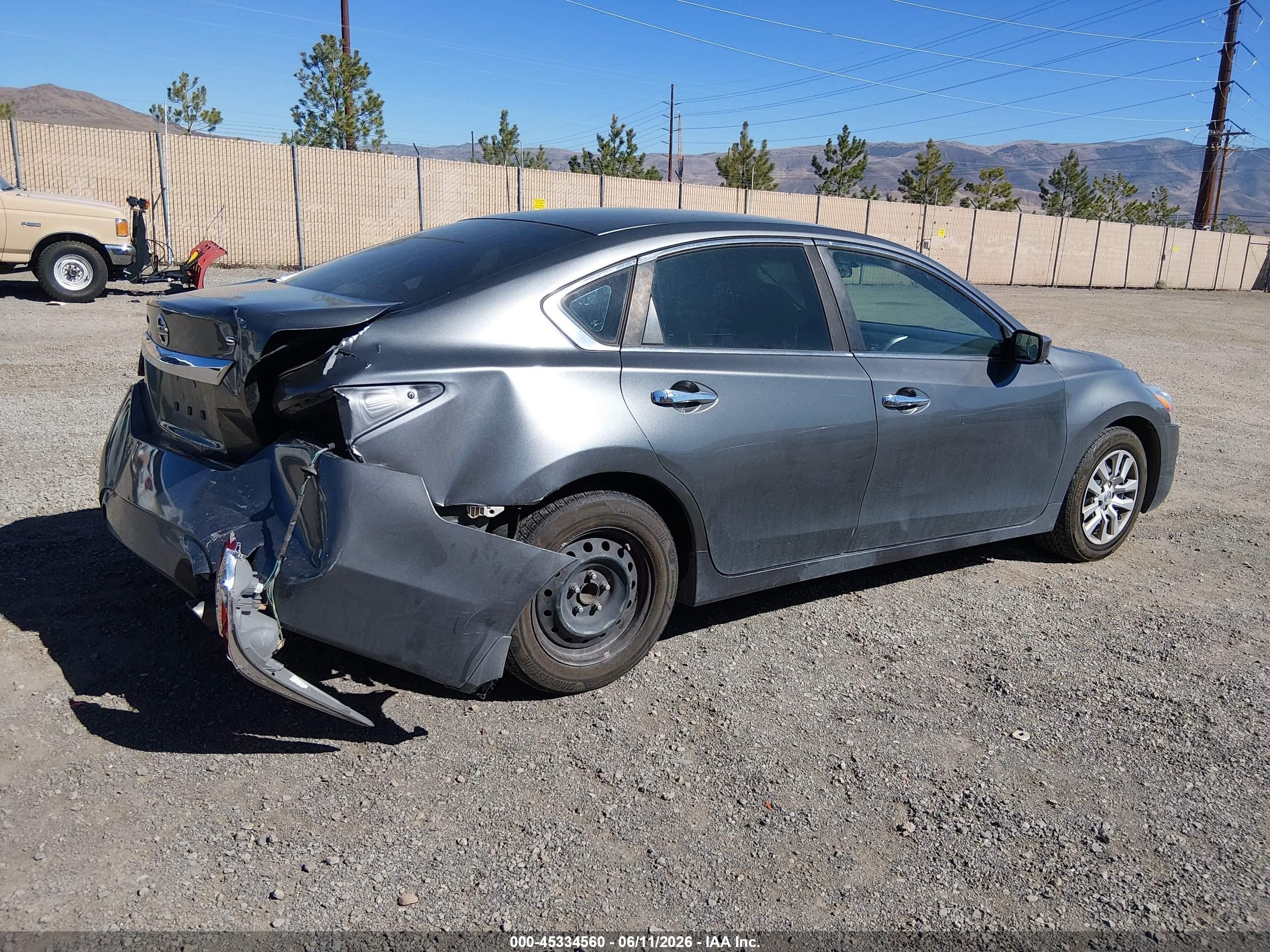 2015 Nissan Altima 2.5 S Gray vin: 1N4AL3AP2FN914258