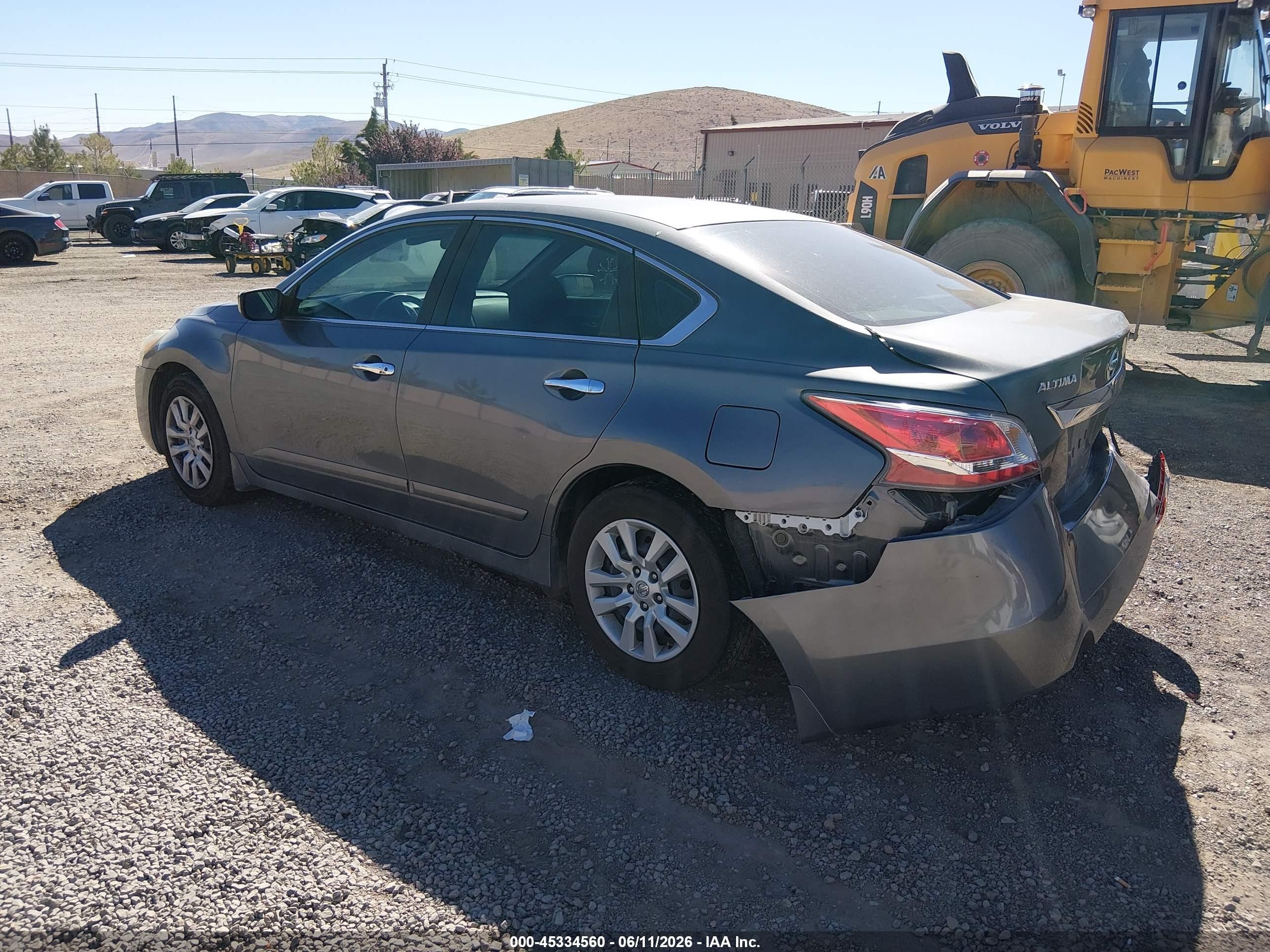 2015 Nissan Altima 2.5 S Gray vin: 1N4AL3AP2FN914258