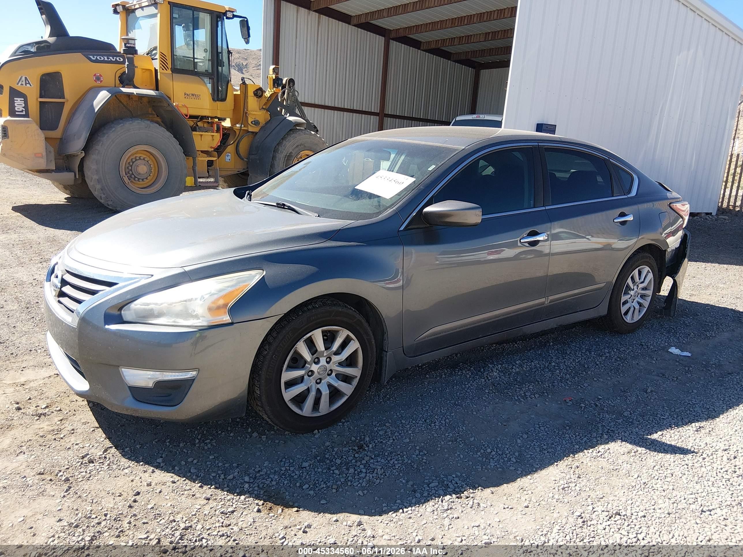 2015 Nissan Altima 2.5 S Gray vin: 1N4AL3AP2FN914258