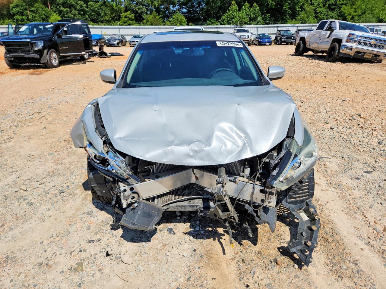 2016 Nissan Altima 2.5 Sv Silver vin: 1N4AL3AP2GC137397