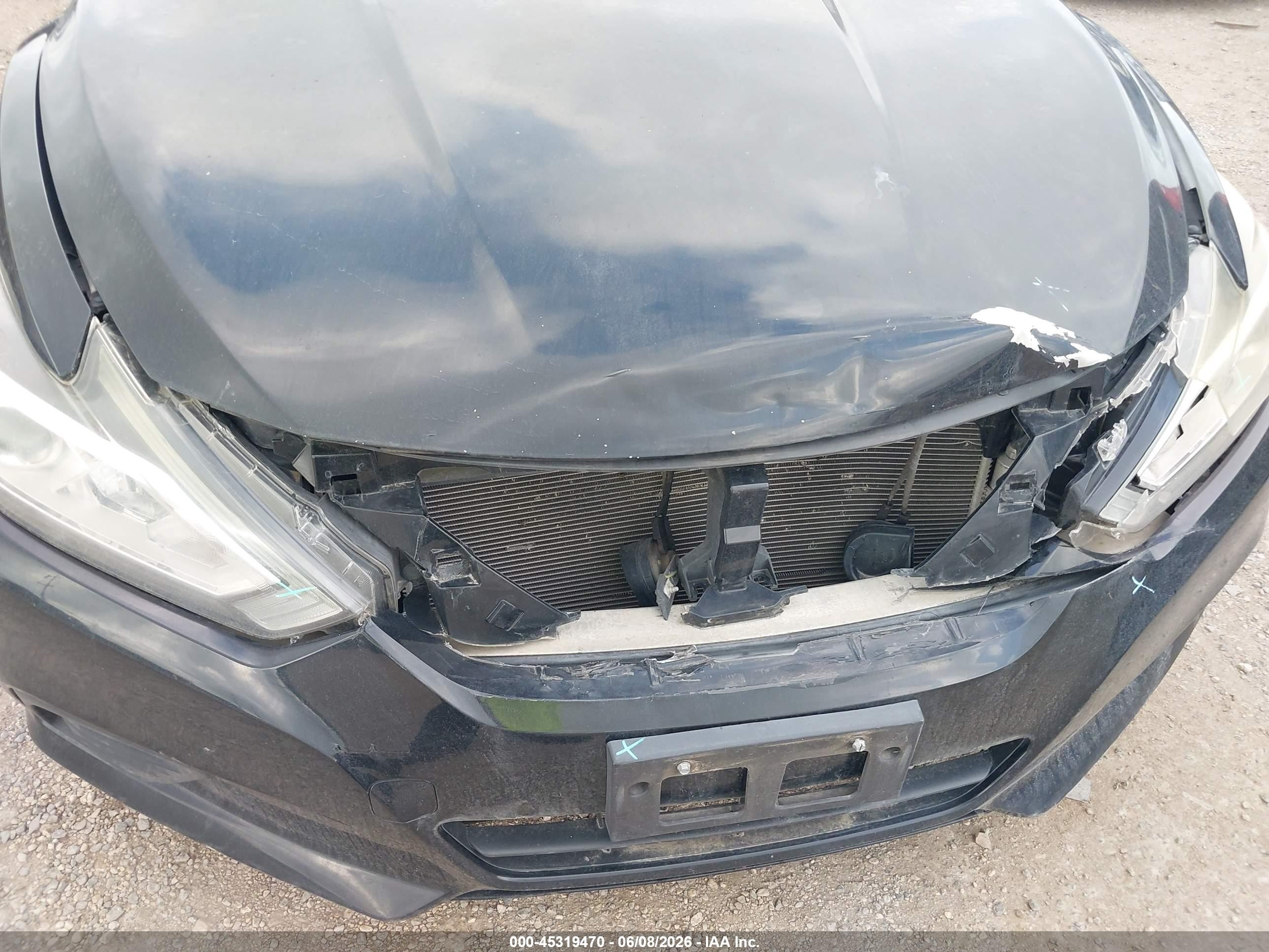 2016 Nissan Altima 2.5 S Black vin: 1N4AL3AP2GC199897