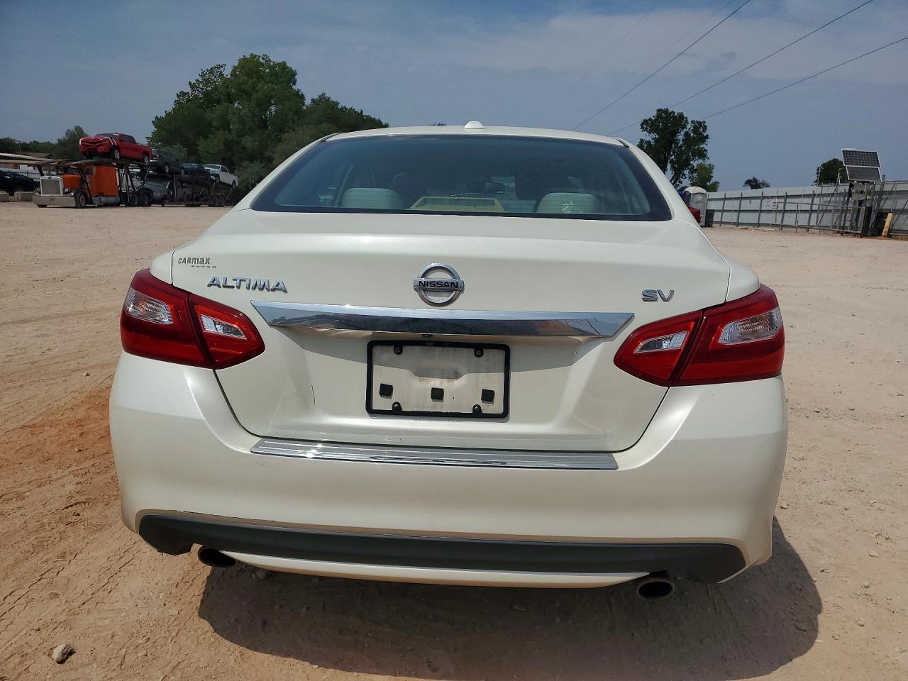2016 Nissan Altima 2.5 Sv White vin: 1N4AL3AP2GC274694