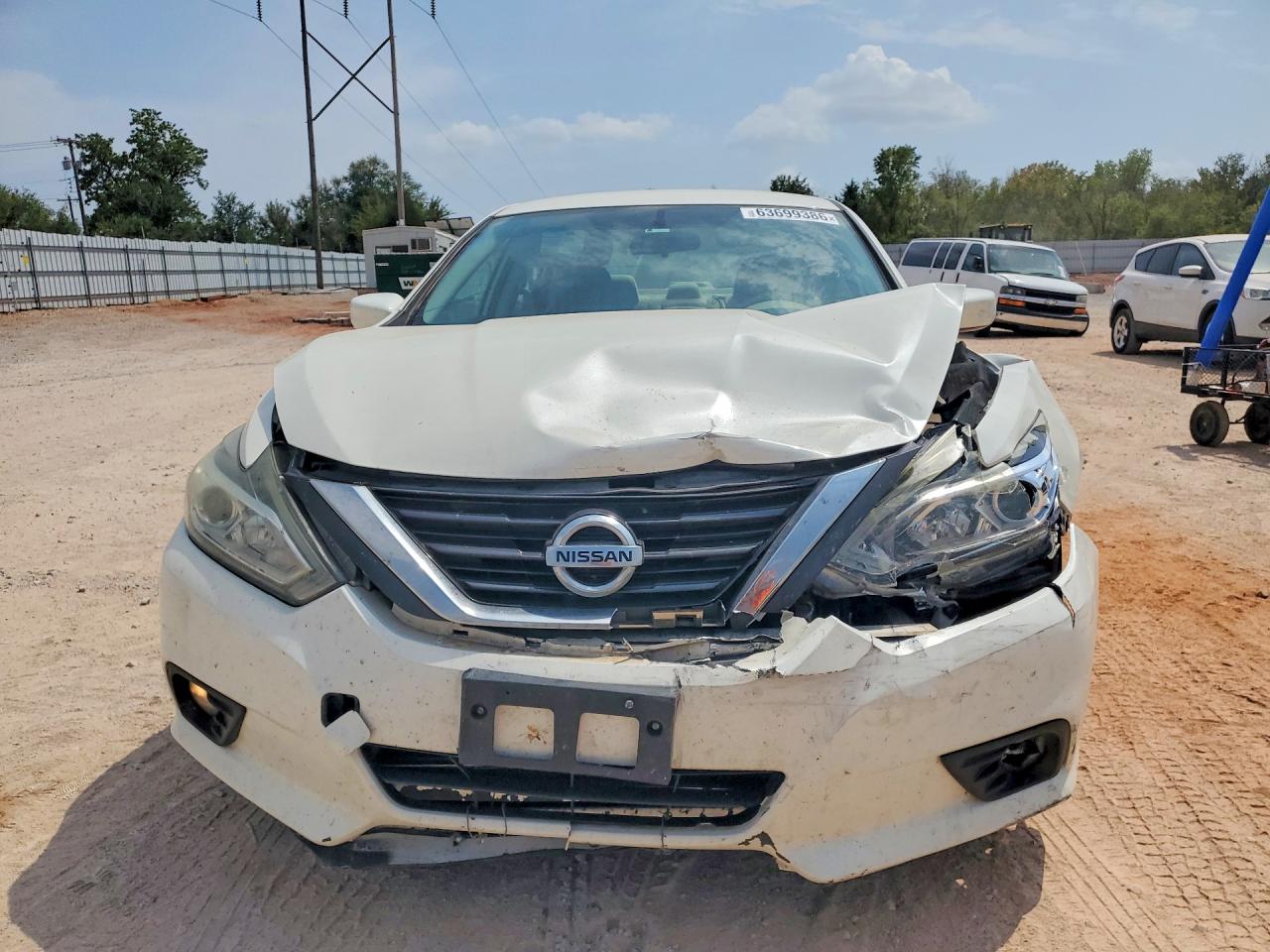 2016 Nissan Altima 2.5 Sv White vin: 1N4AL3AP2GC274694