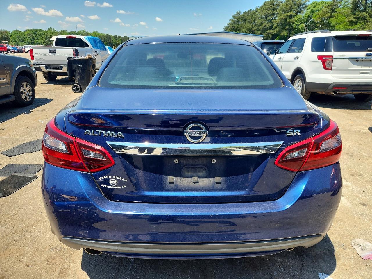 2017 Nissan Altima 2.5 Sr Blue vin: 1N4AL3AP2HC118303