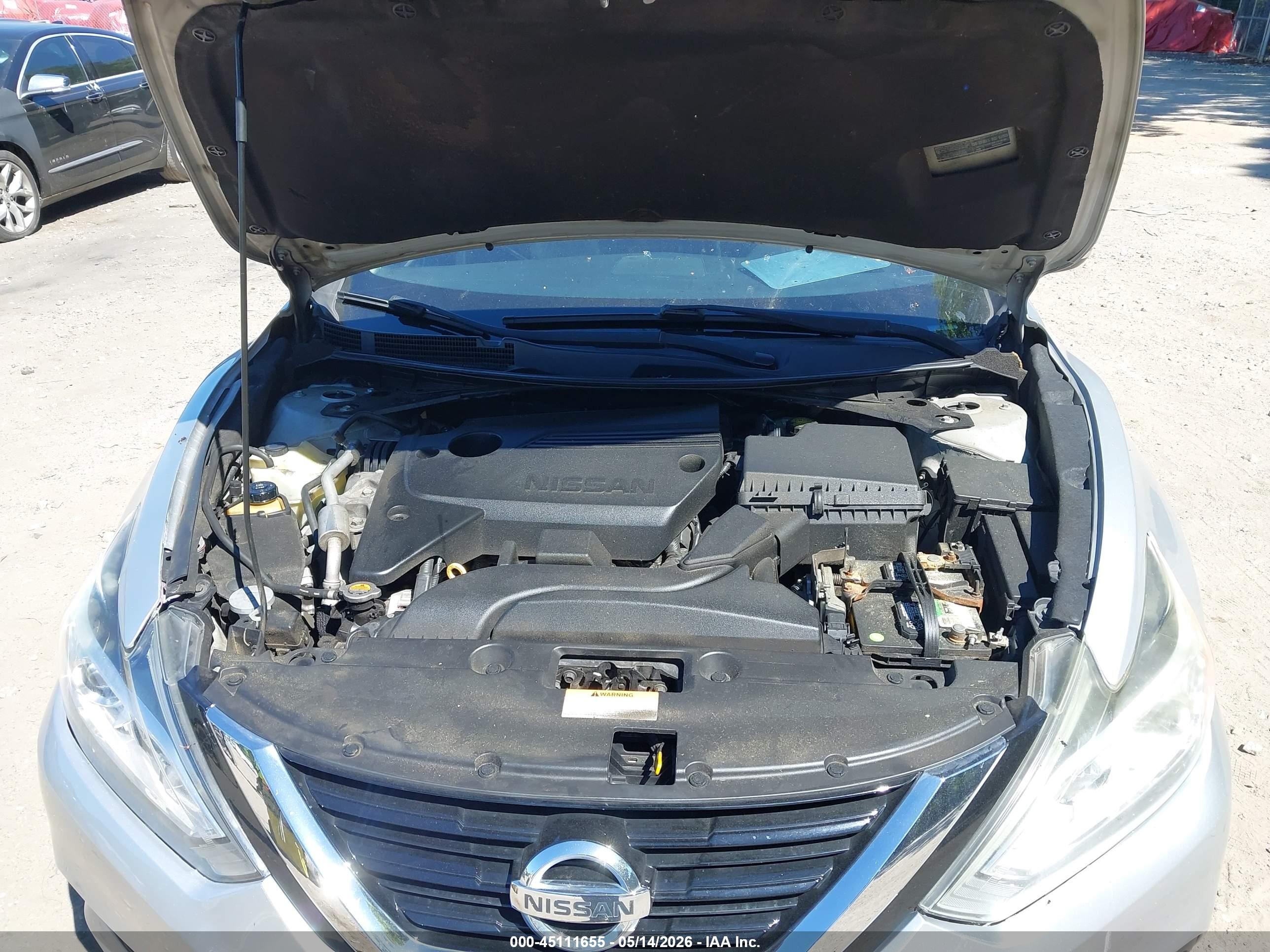 2017 Nissan Altima 2.5 Sl Серебряный vin: 1N4AL3AP2HC187265