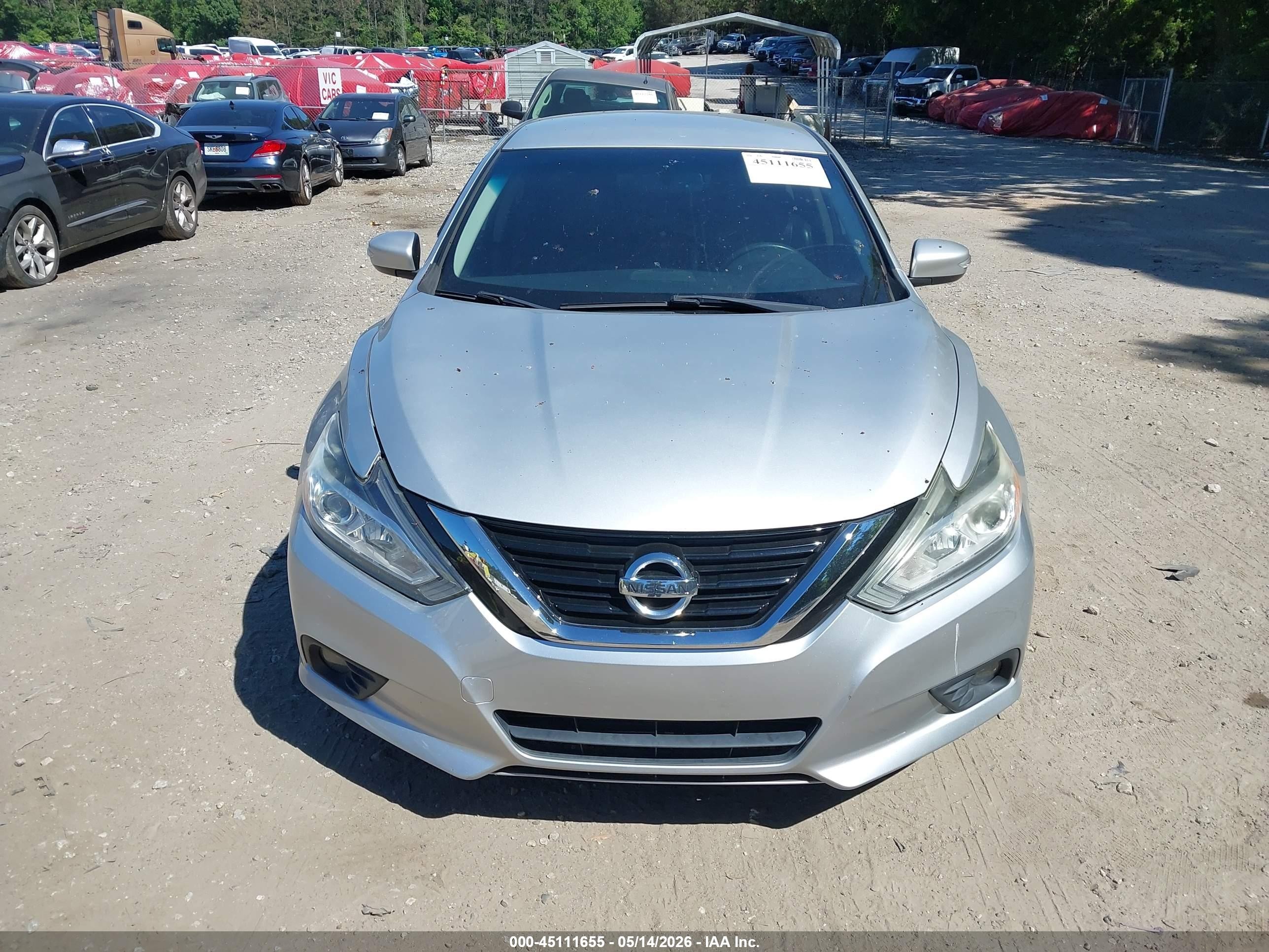 2017 Nissan Altima 2.5 Sl Серебряный vin: 1N4AL3AP2HC187265