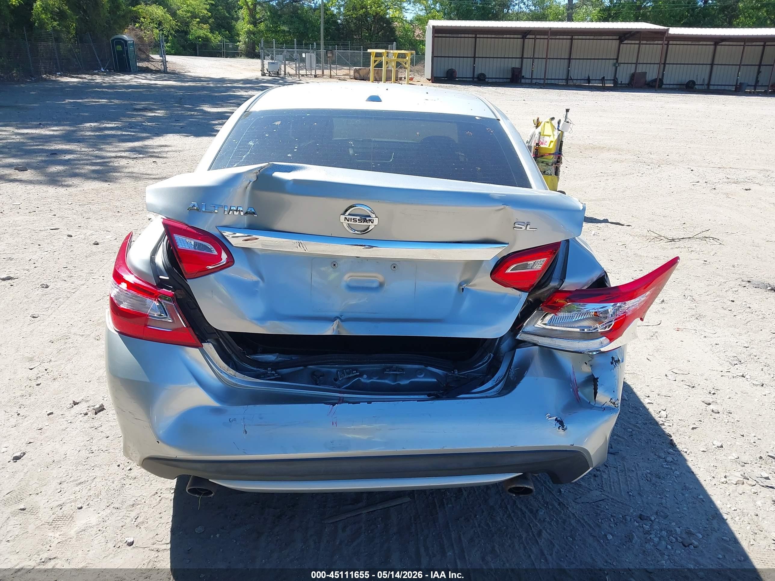 2017 Nissan Altima 2.5 Sl Серебряный vin: 1N4AL3AP2HC187265
