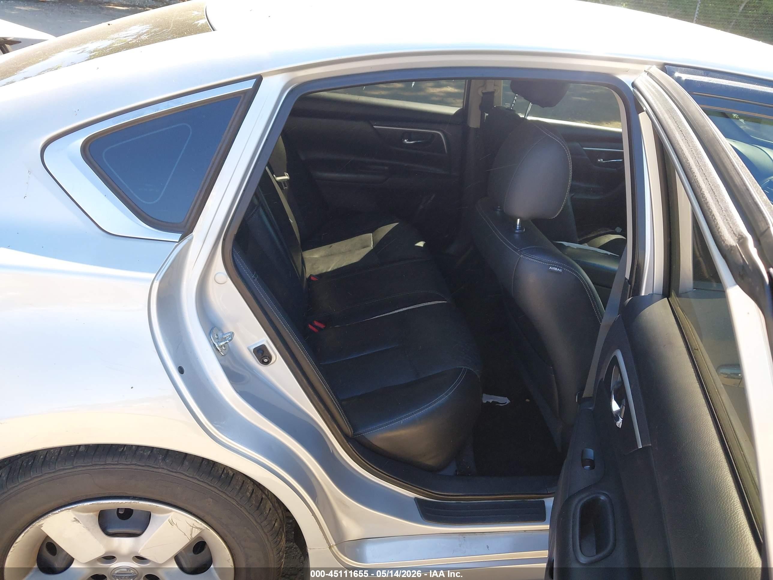 2017 Nissan Altima 2.5 Sl Серебряный vin: 1N4AL3AP2HC187265