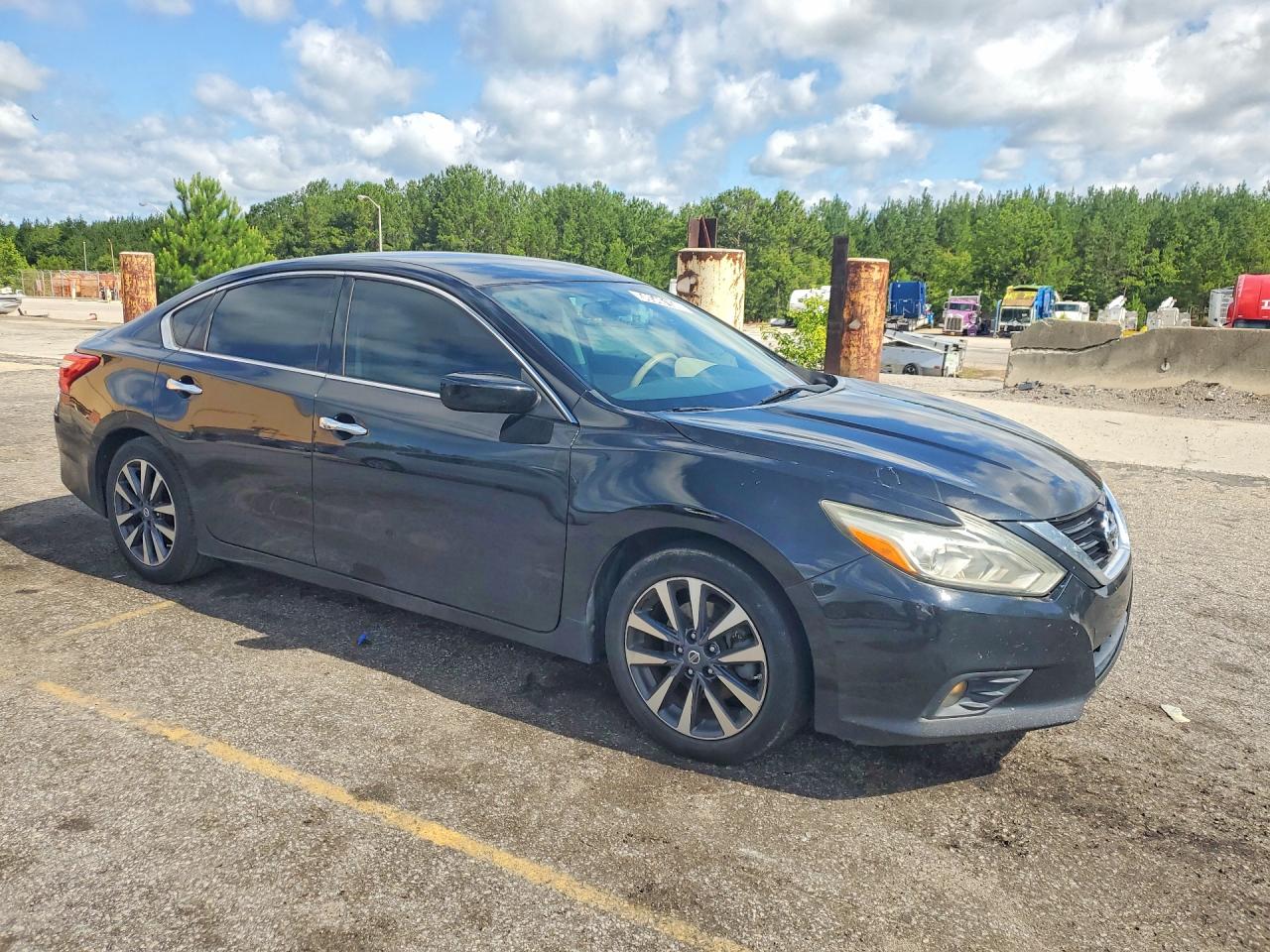 2017 Nissan Altima 2.5 Sv Черный vin: 1N4AL3AP2HC211399