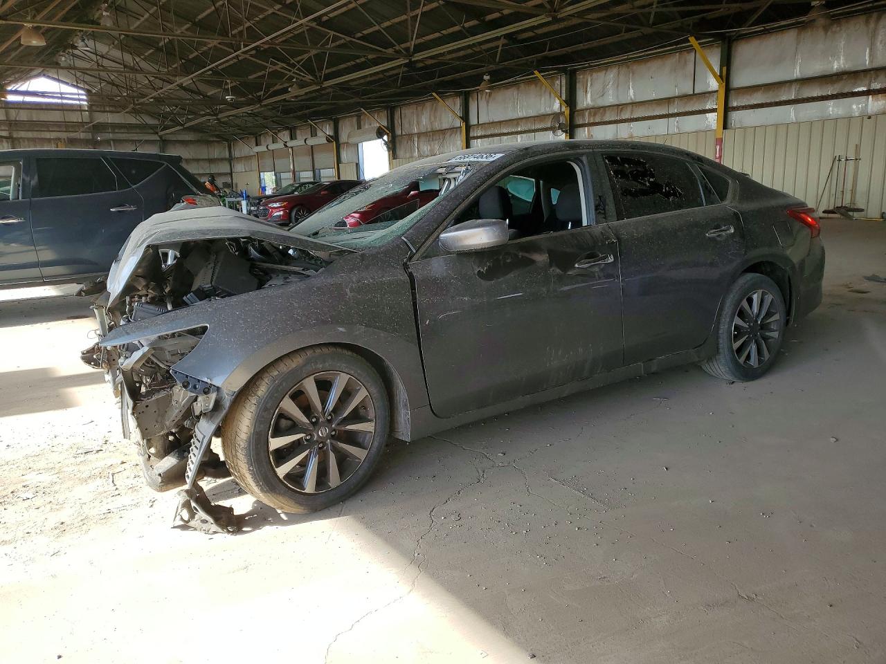 2017 Nissan Altima 2.5 Sv Gray vin: 1N4AL3AP2HC293148