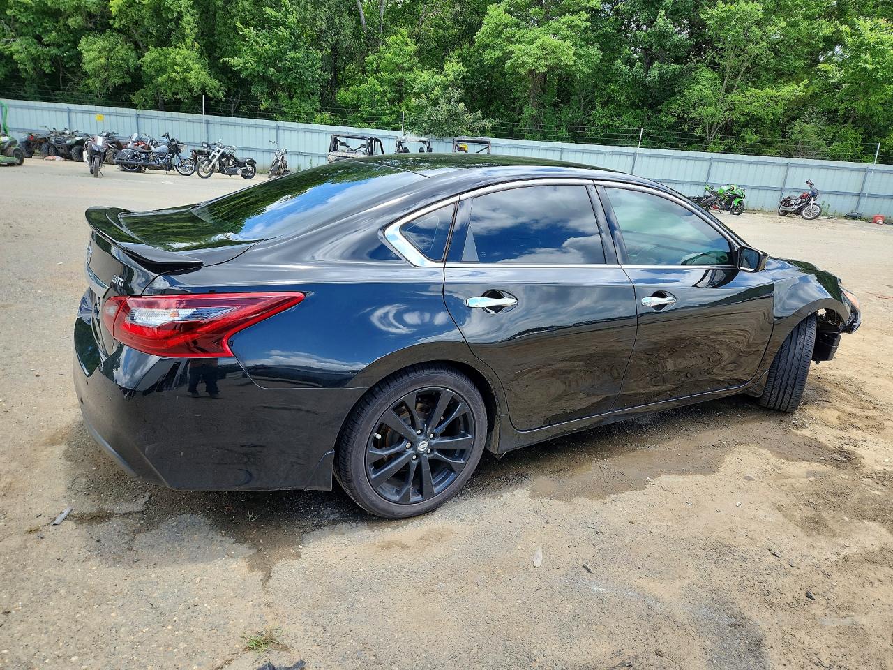 2017 Nissan Altima 2.5 Sr Black vin: 1N4AL3AP2HC491261