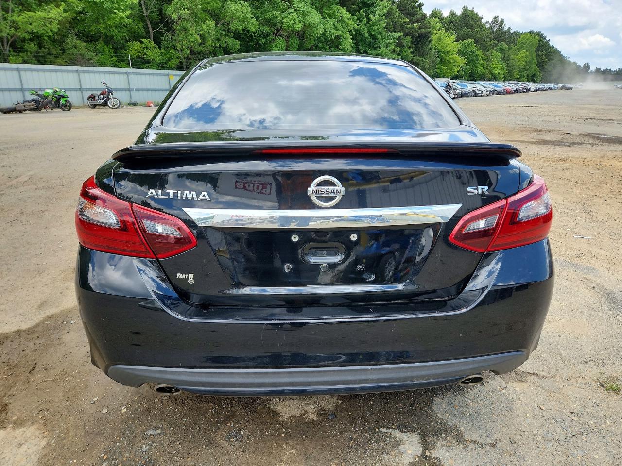 2017 Nissan Altima 2.5 Sr Black vin: 1N4AL3AP2HC491261