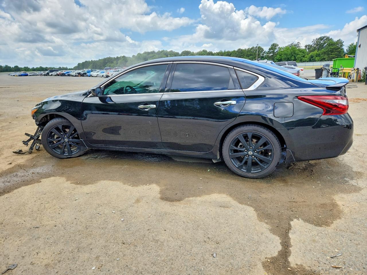 2017 Nissan Altima 2.5 Sr Black vin: 1N4AL3AP2HC491261