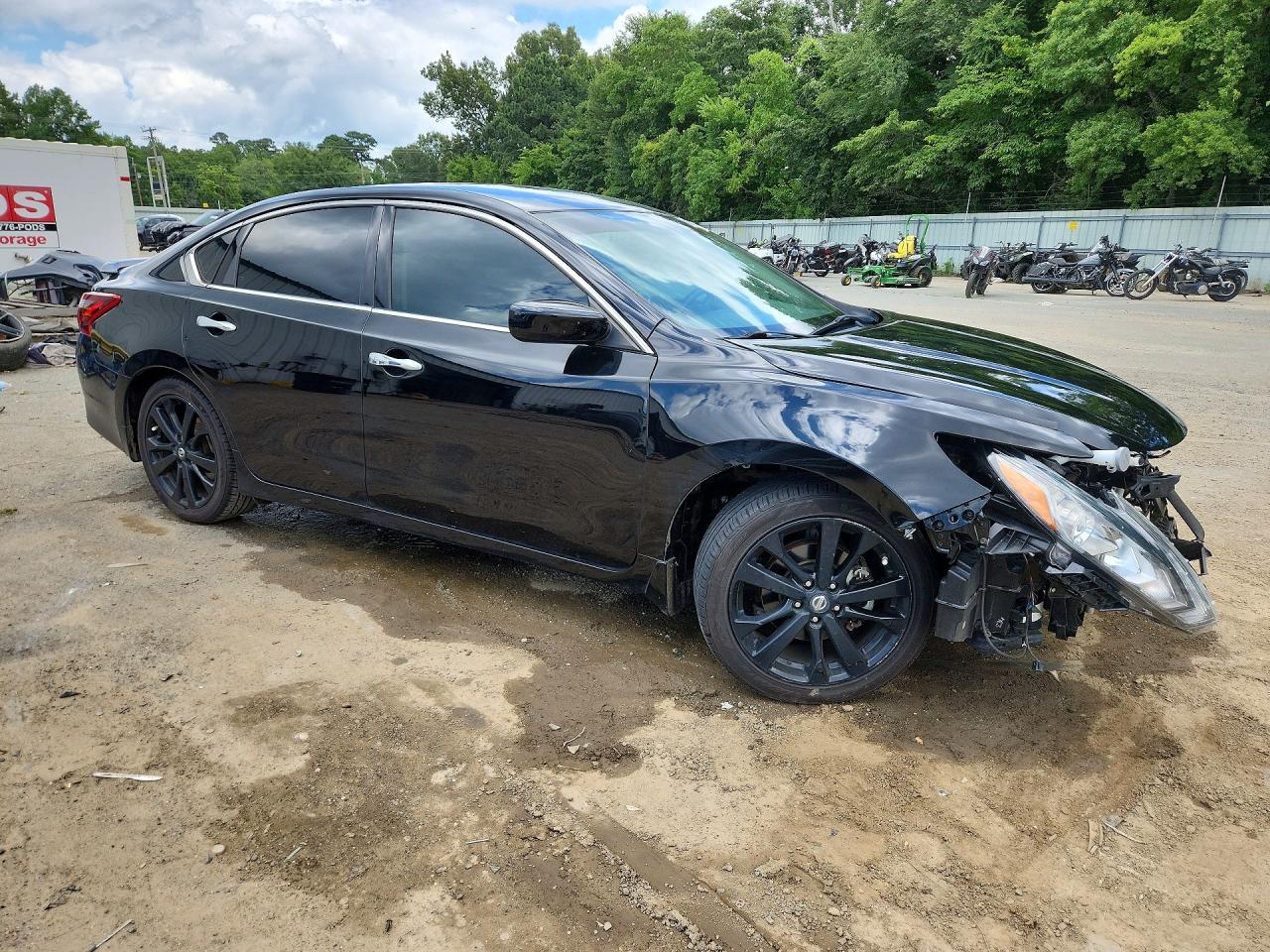2017 Nissan Altima 2.5 Sr Black vin: 1N4AL3AP2HC491261