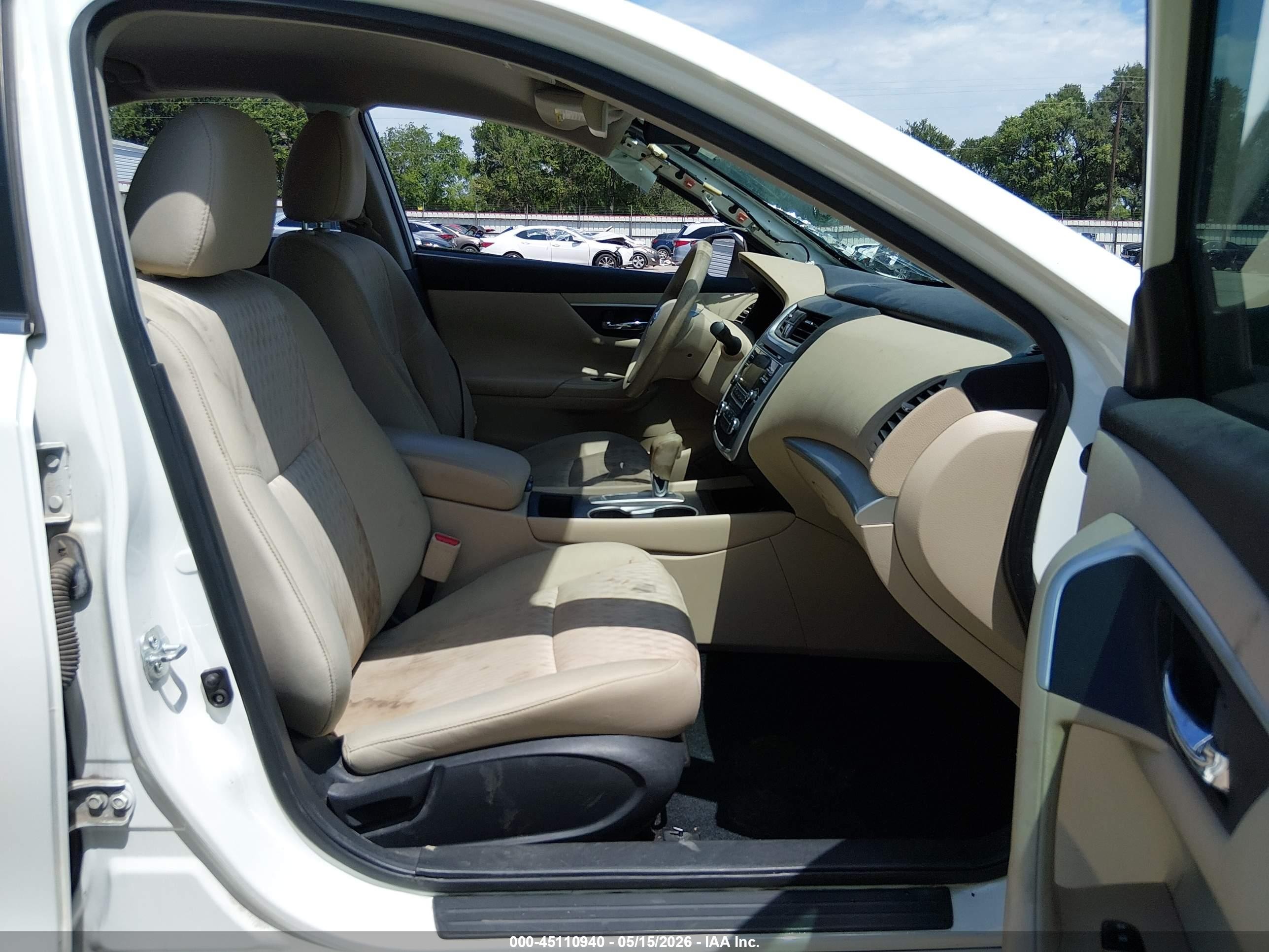 2017 Nissan Altima 2.5 S White vin: 1N4AL3AP2HN339405