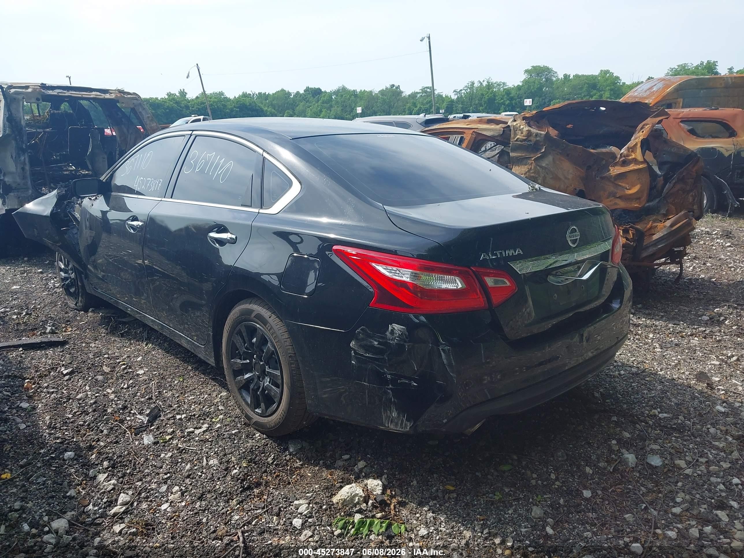 2017 Nissan Altima 2.5 S Black vin: 1N4AL3AP2HN367110