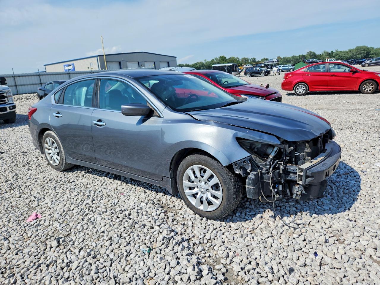 2018 Nissan Altima 2.5 S Gray vin: 1N4AL3AP2JC113673