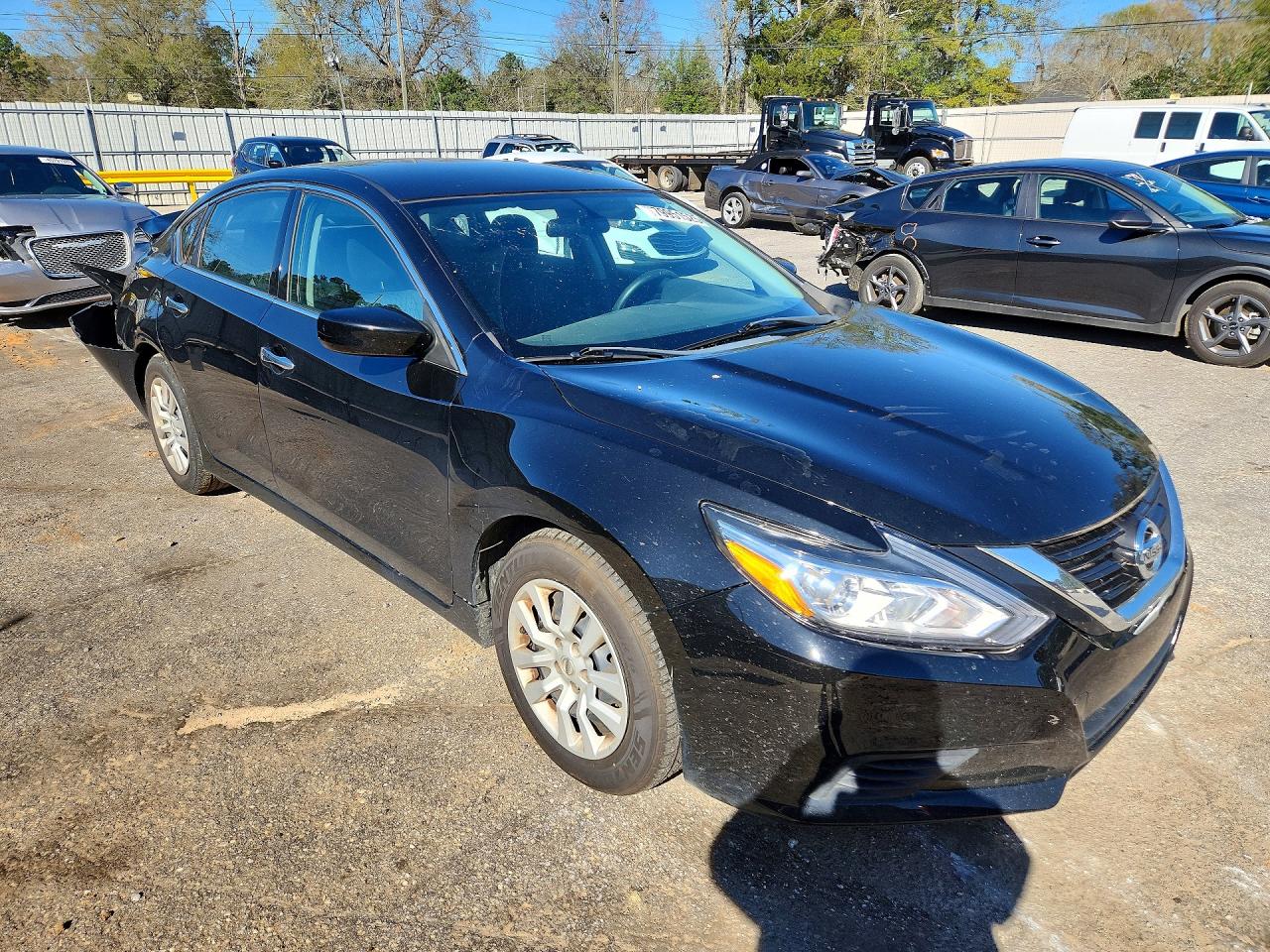 2018 Nissan Altima 2.5 S Black vin: 1N4AL3AP2JC152991