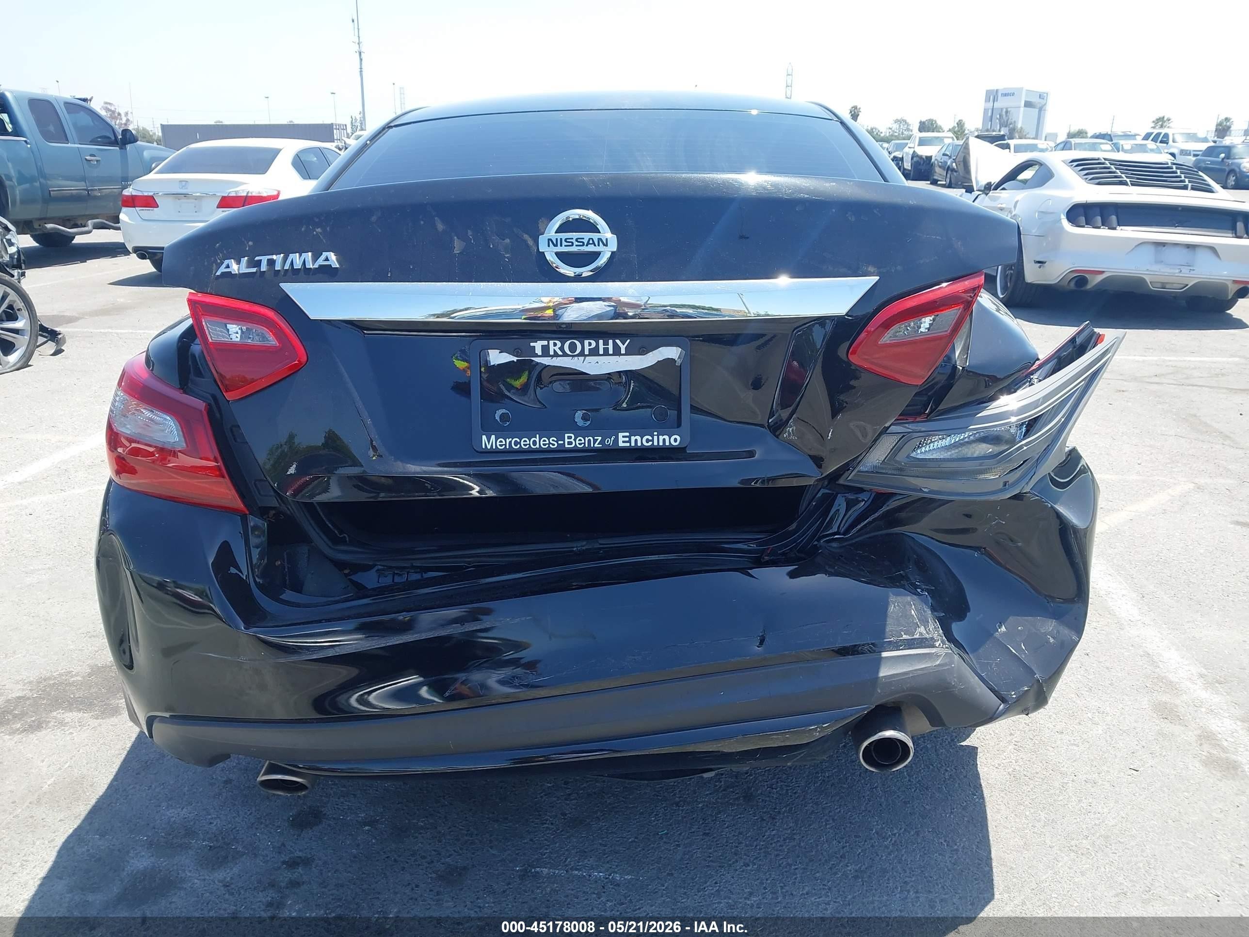 2018 Nissan Altima 2.5 S Black vin: 1N4AL3AP2JC153011