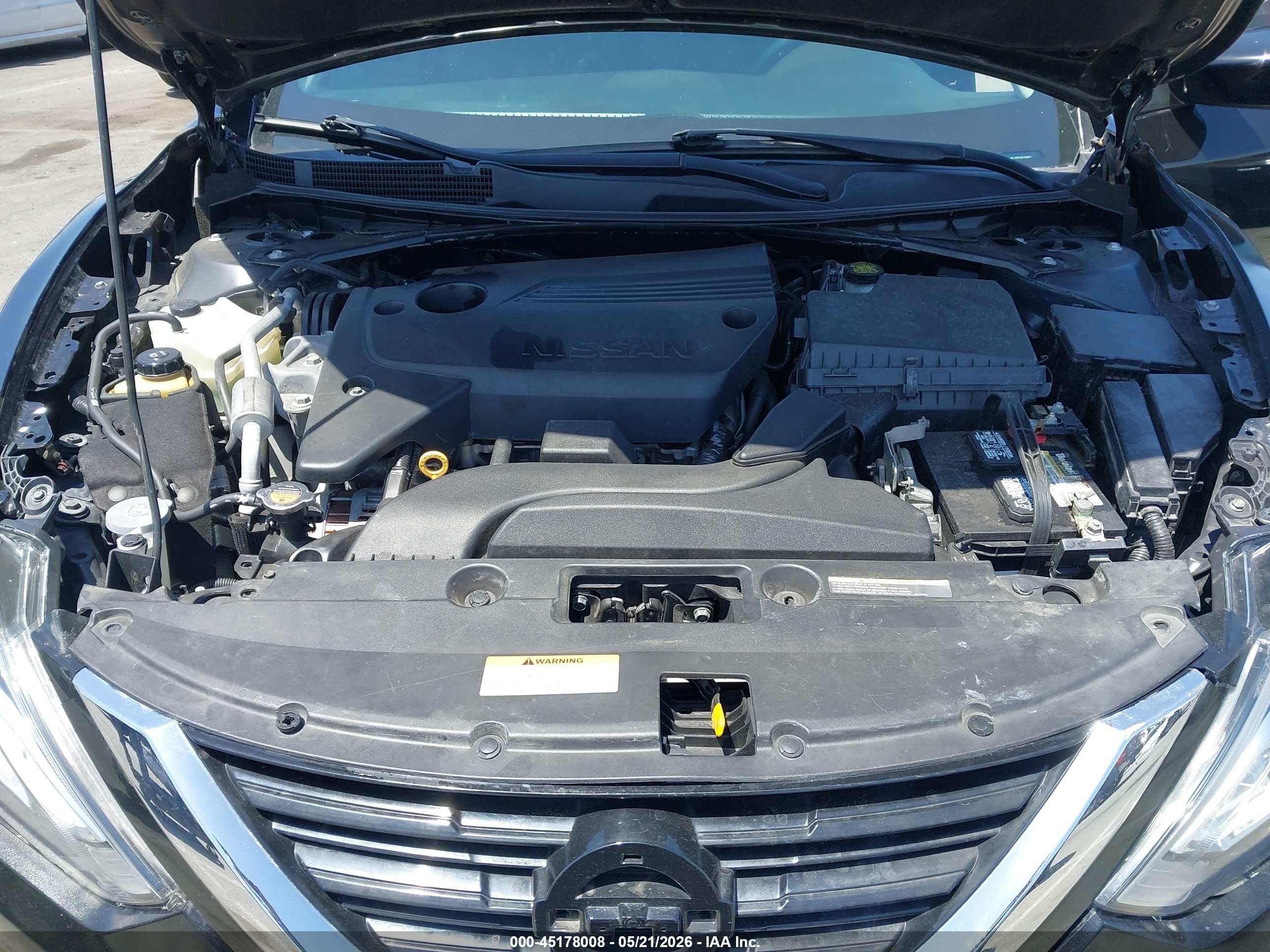 2018 Nissan Altima 2.5 S Black vin: 1N4AL3AP2JC153011