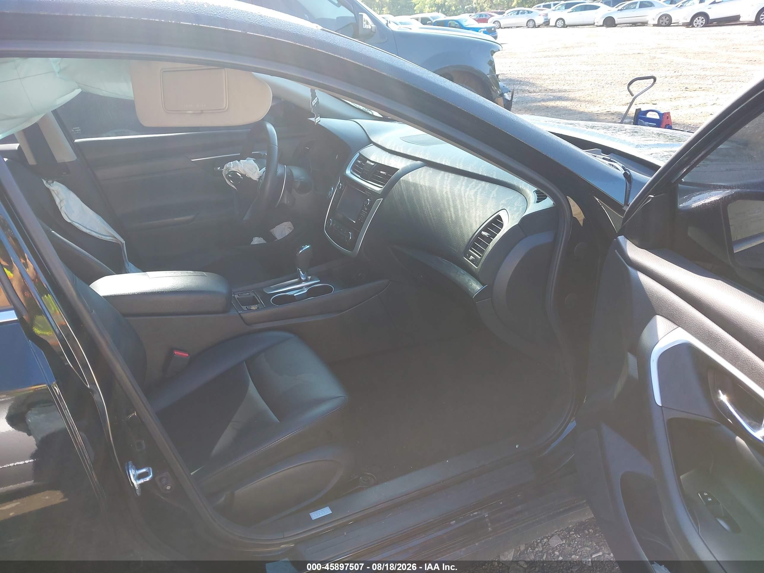 2018 Nissan Altima 2.5 Sr Черный vin: 1N4AL3AP2JC158760