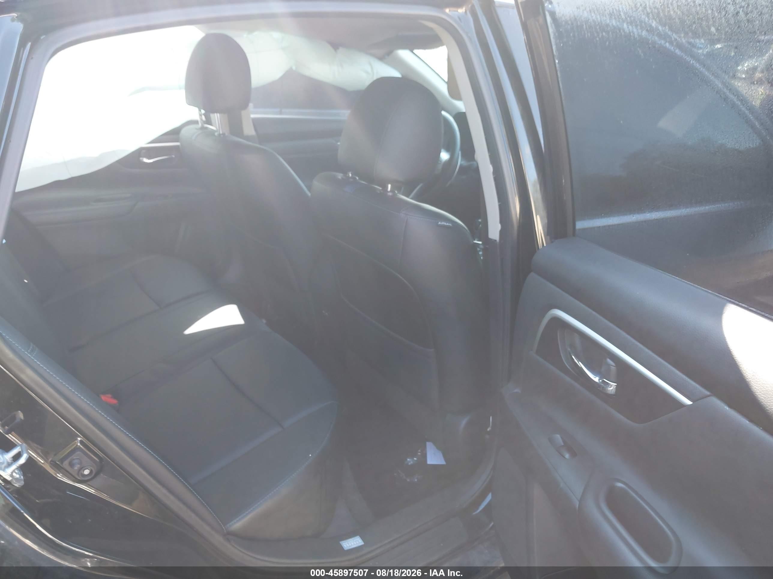 2018 Nissan Altima 2.5 Sr Черный vin: 1N4AL3AP2JC158760