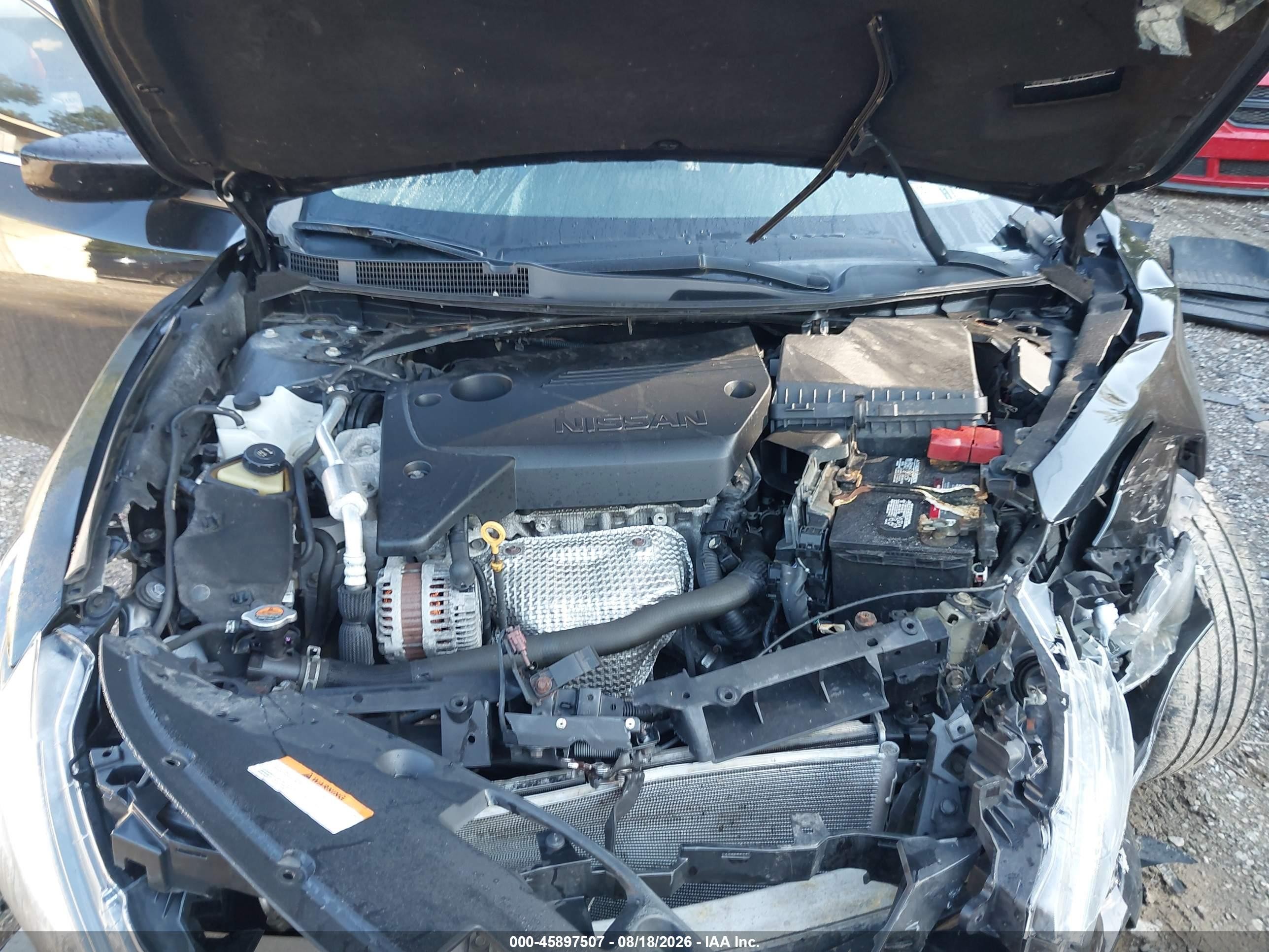 2018 Nissan Altima 2.5 Sr Черный vin: 1N4AL3AP2JC158760