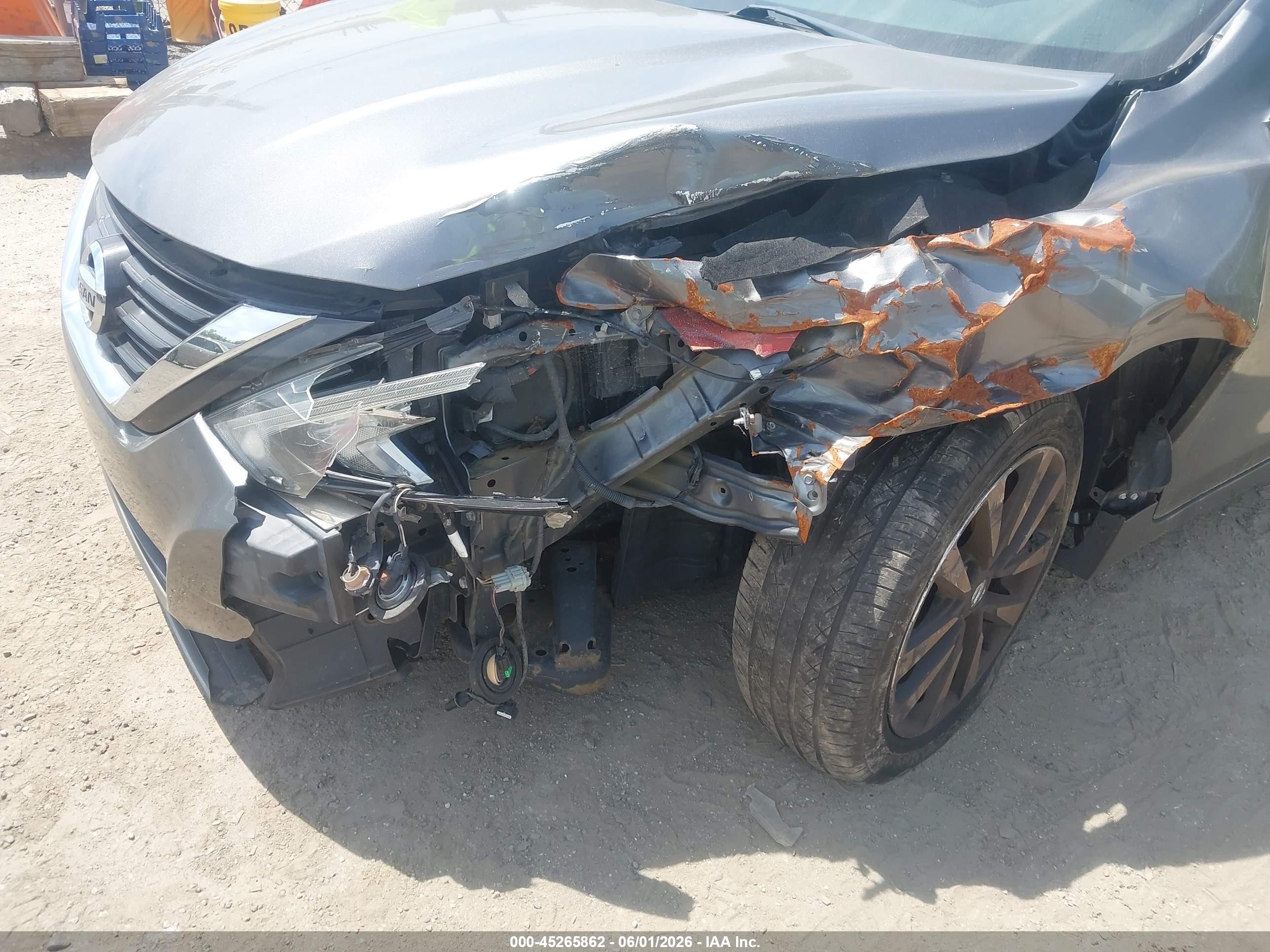 2018 Nissan Altima 2.5 Sl Gray vin: 1N4AL3AP2JC215636